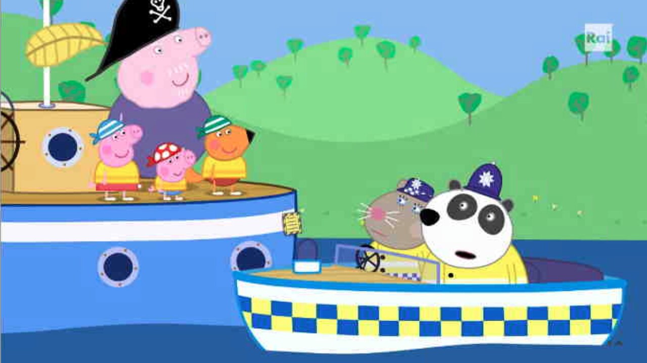 Peppa Pig - S9E24 - La barca della Polizia