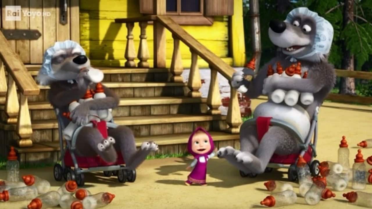 Masha e Orso - S3E17 - Una storia di fantasmi