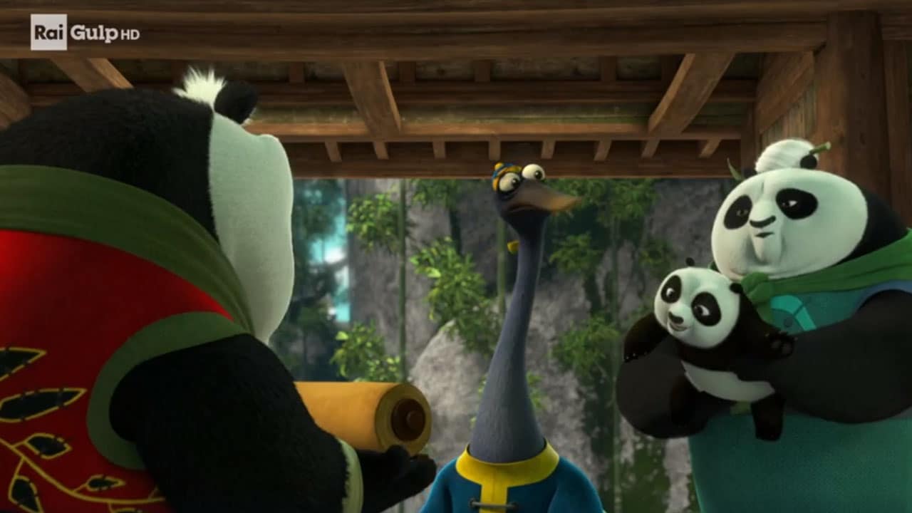 Kung Fu Panda - Le zampe del destino - S1E2 - Il Drago Blu gioca con il fuoco