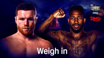 Canelo vs. Scull: Cerimonia del peso
