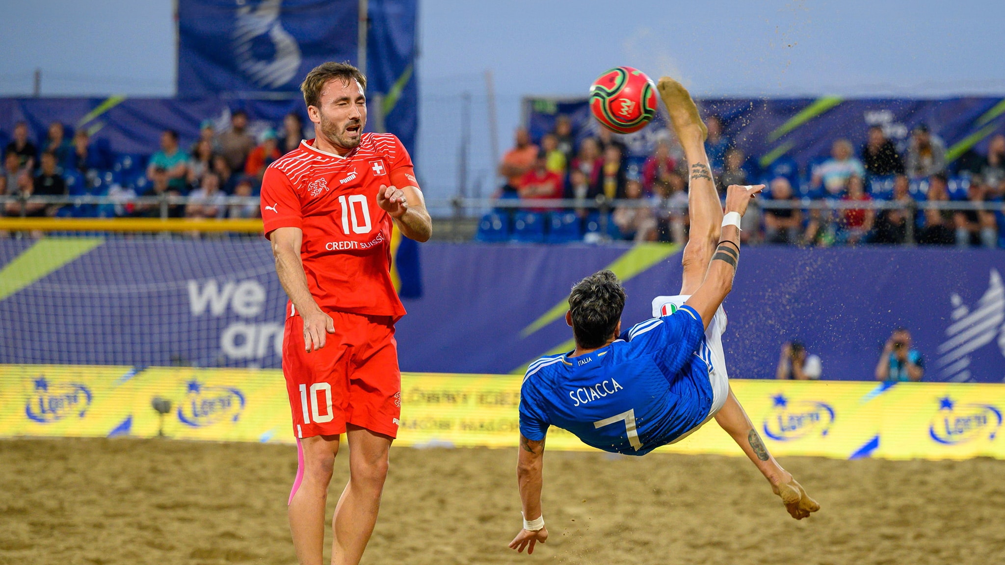 Beach Soccer. Coppa del Mondo maschile Seychelles: Italia-Oman