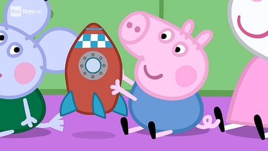 Peppa Pig - S6E22 - Nonno Coniglio nello spazio