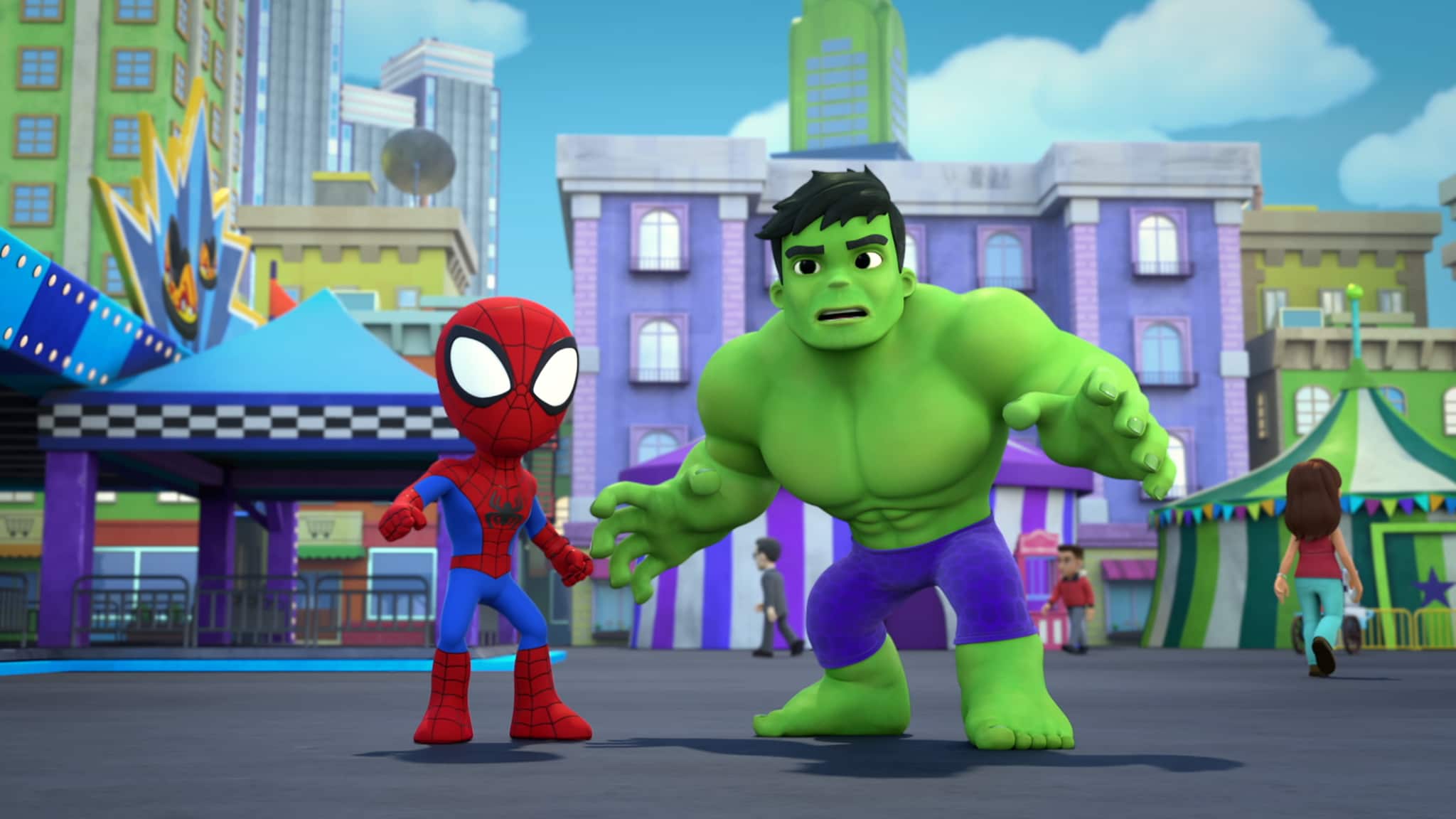 Spidey e i suoi fantastici amici - S1E6 - Un bug nel sistema / Metti alla prova la tua forza