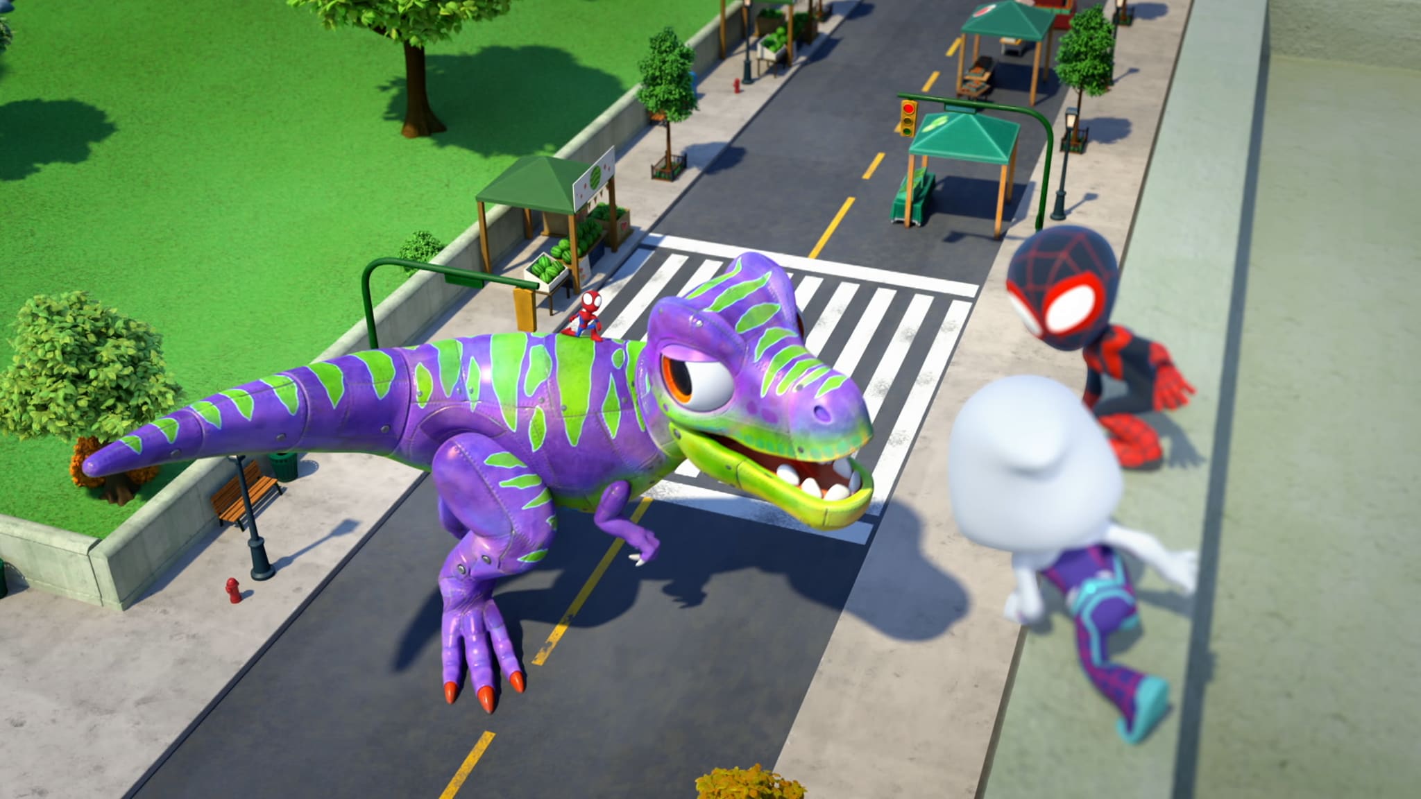 Spidey e i suoi fantastici amici - S1E11 - Gob-zilla / Spidey, fattorino superveloce