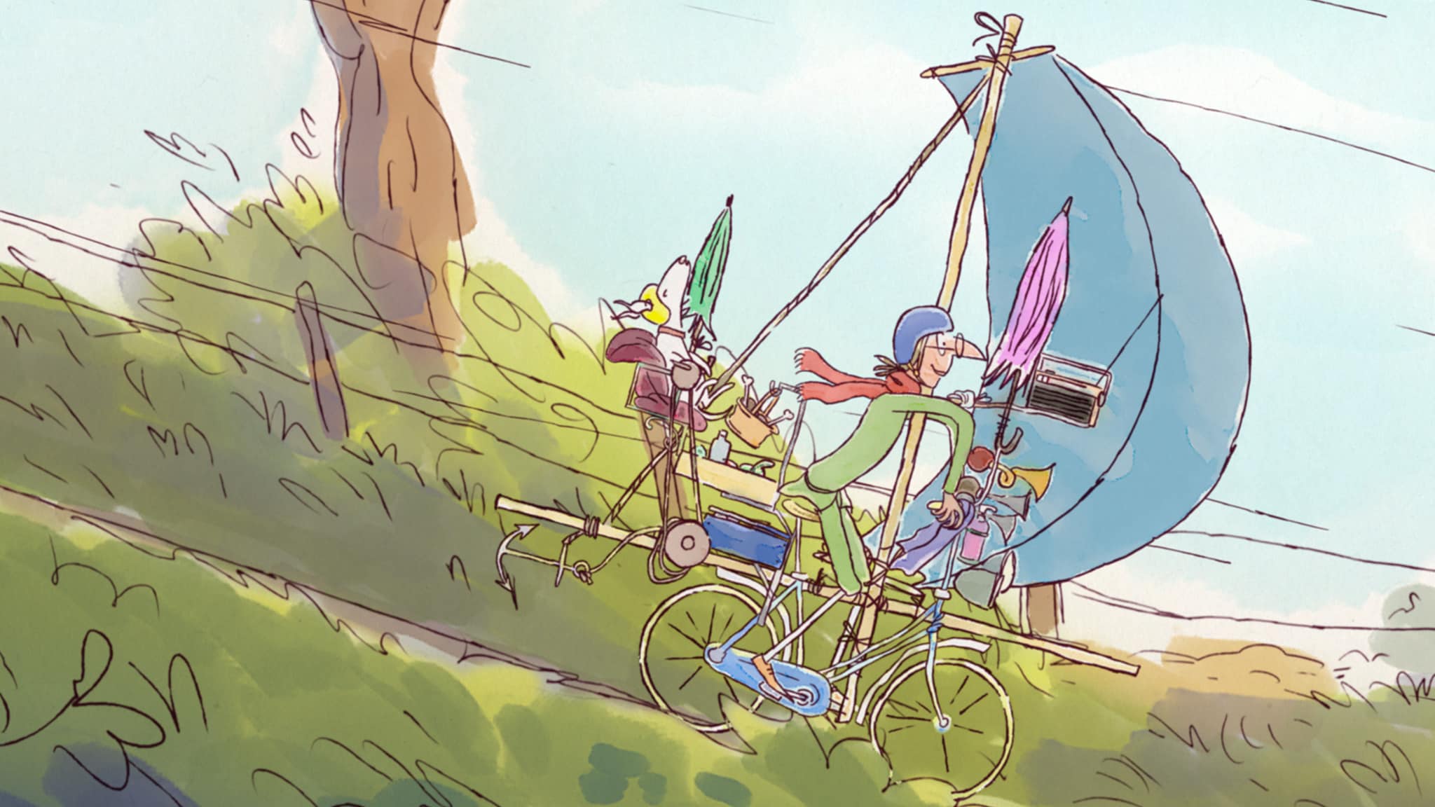 Quentin Blake - La signora Armitage a ruota libera