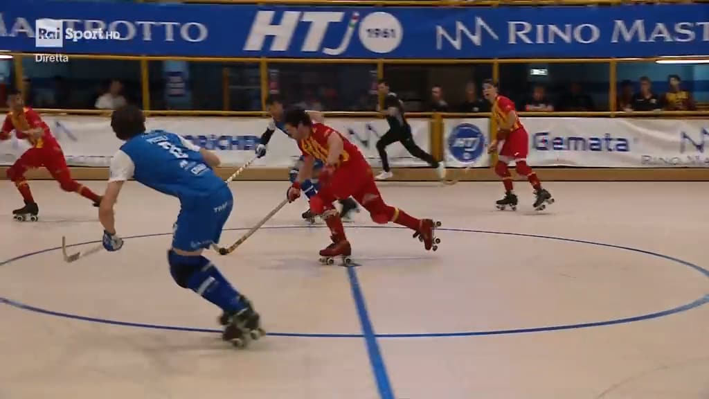 Hockey su pista: Campionato Italiano 2024-2025 -  Finale: Amatori Wasken Lodi - Hockey Trissino (gara 4)