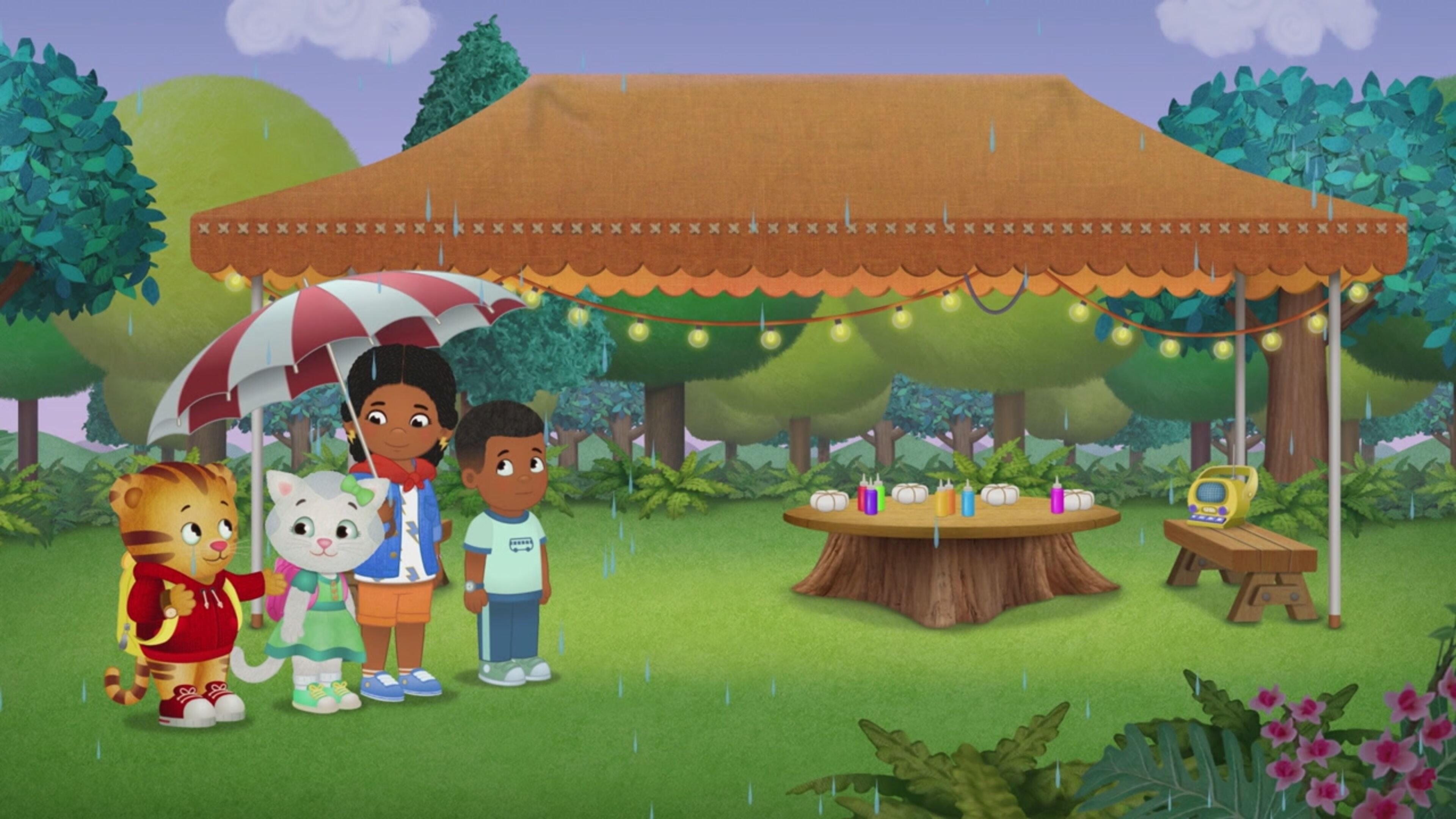 Daniel Tiger - S6 Ep.8 - La giornata piovosa di Daniel in campeggio