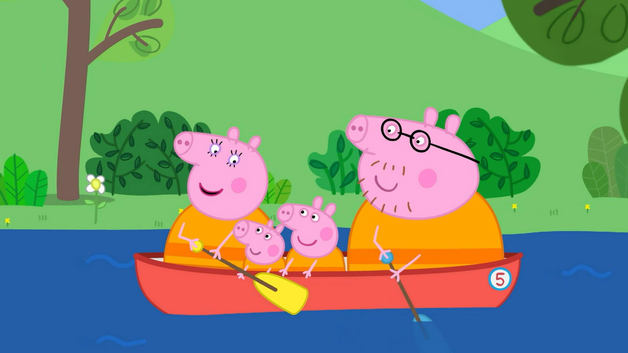 Peppa Pig - S9E53 - Gita in canoa