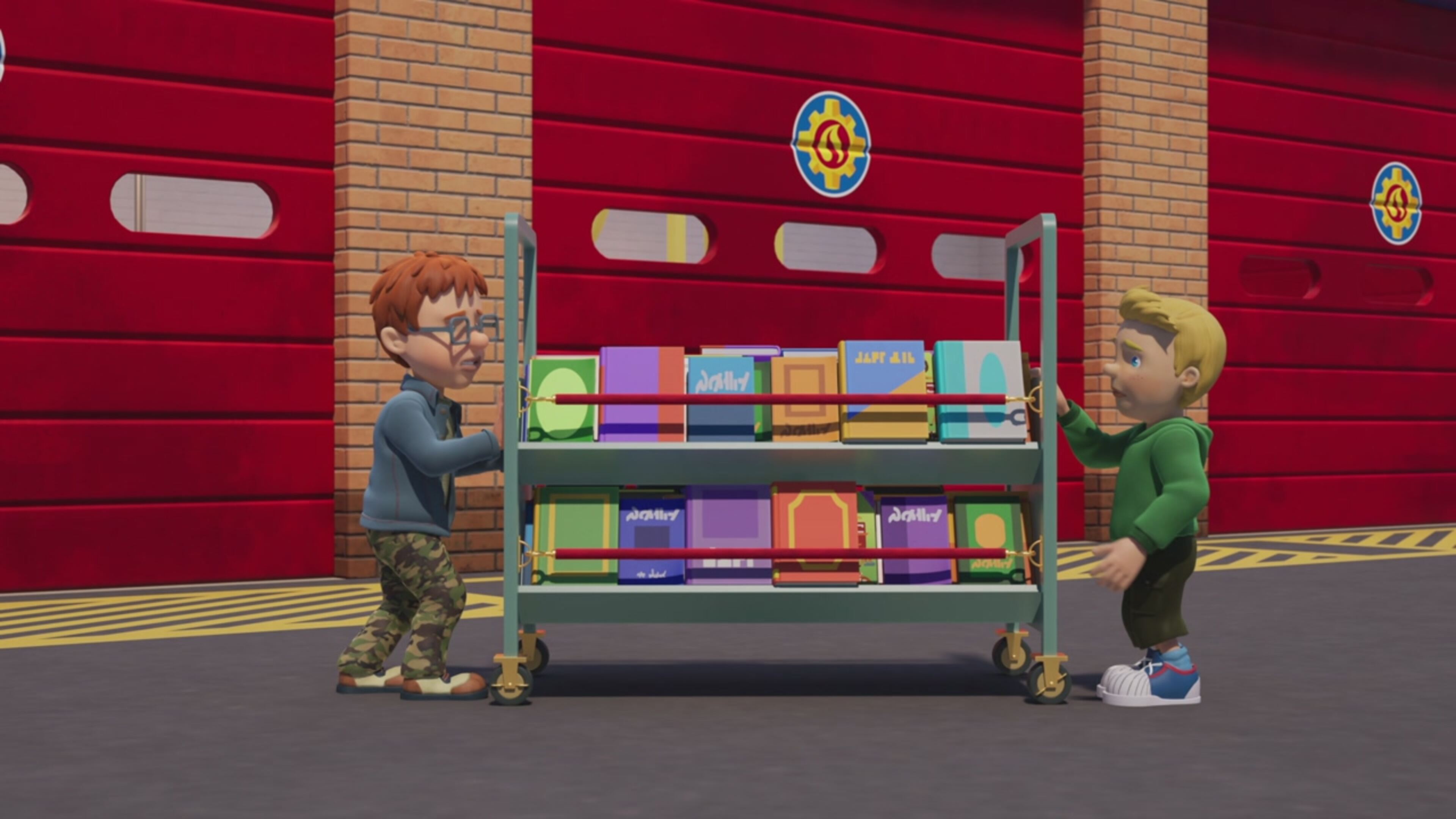 Sam il pompiere - S15 Ep.11 - La nuova biblioteca