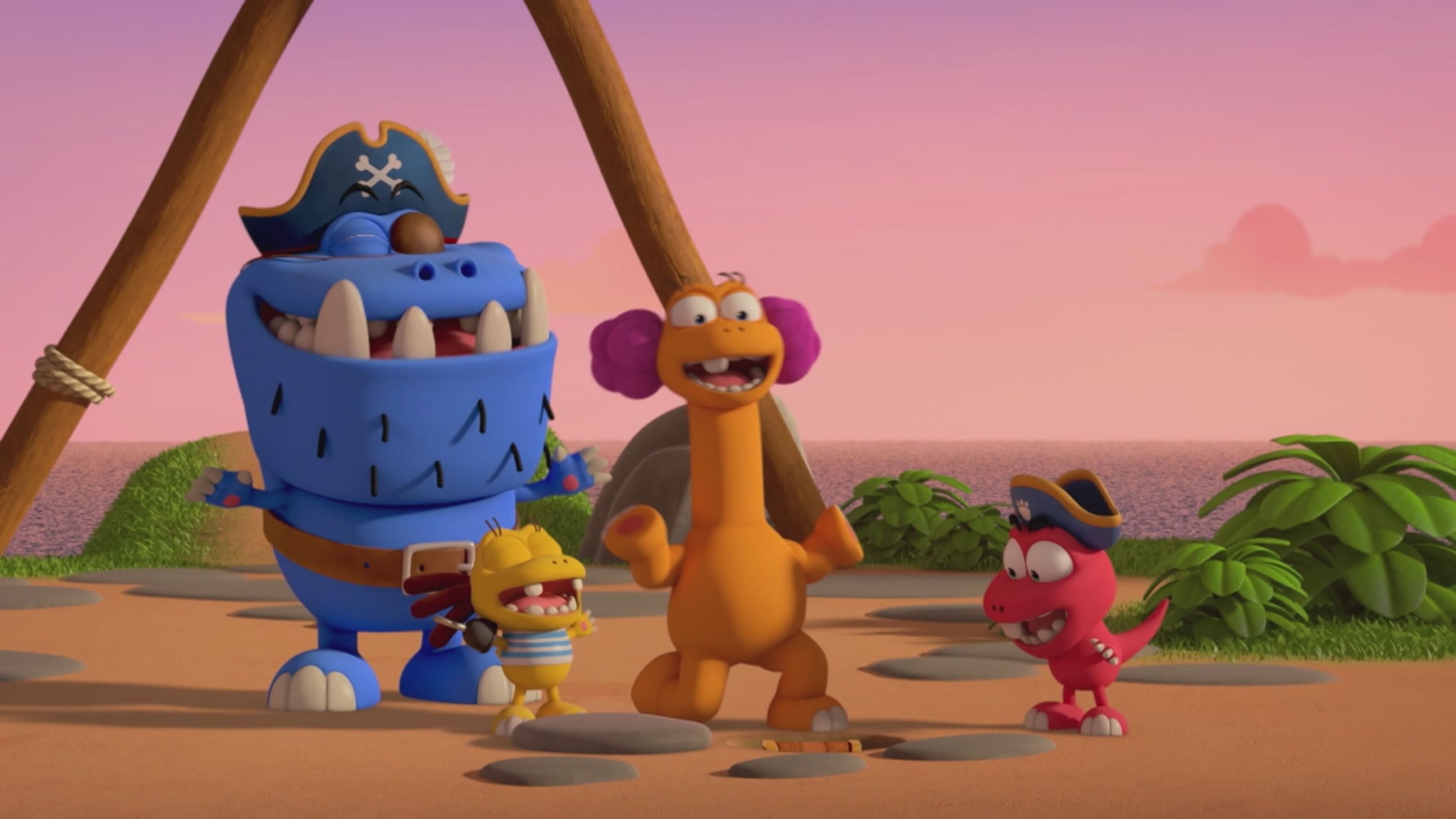 I Bigfoot - S1 Ep.2 - L'isola del tesoro