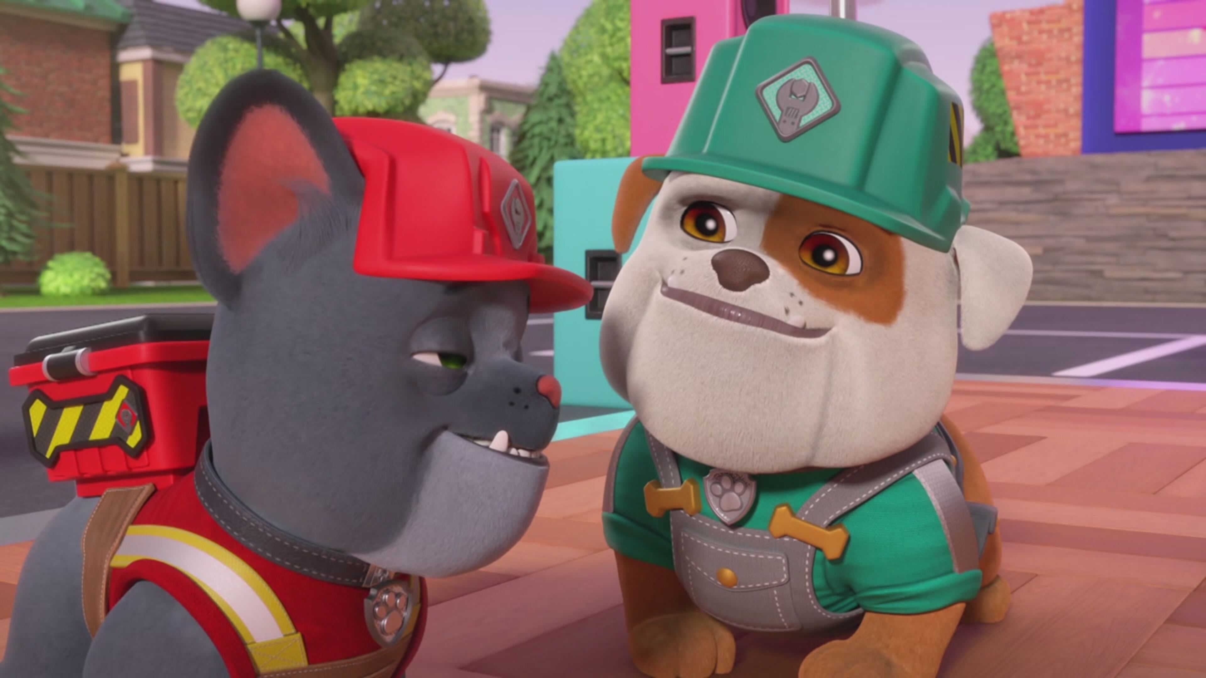 Rubble  Crew - S1 Ep.18 - La squadra costruisce una biblioteca con sala da tè / La squadra costruisce una pista da ballo