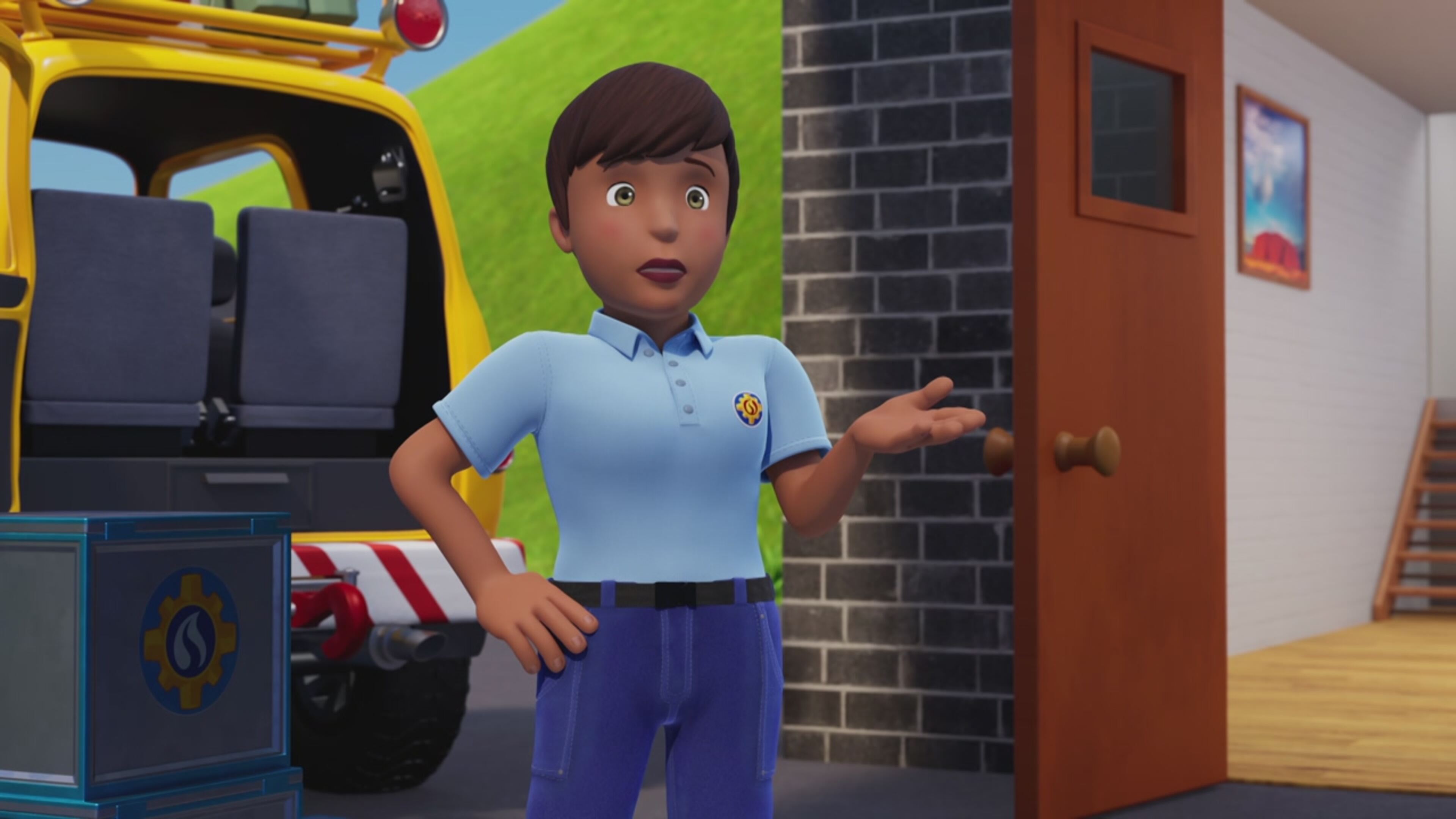 Sam il pompiere - S16 Ep.9 - Il rifugio preistorico