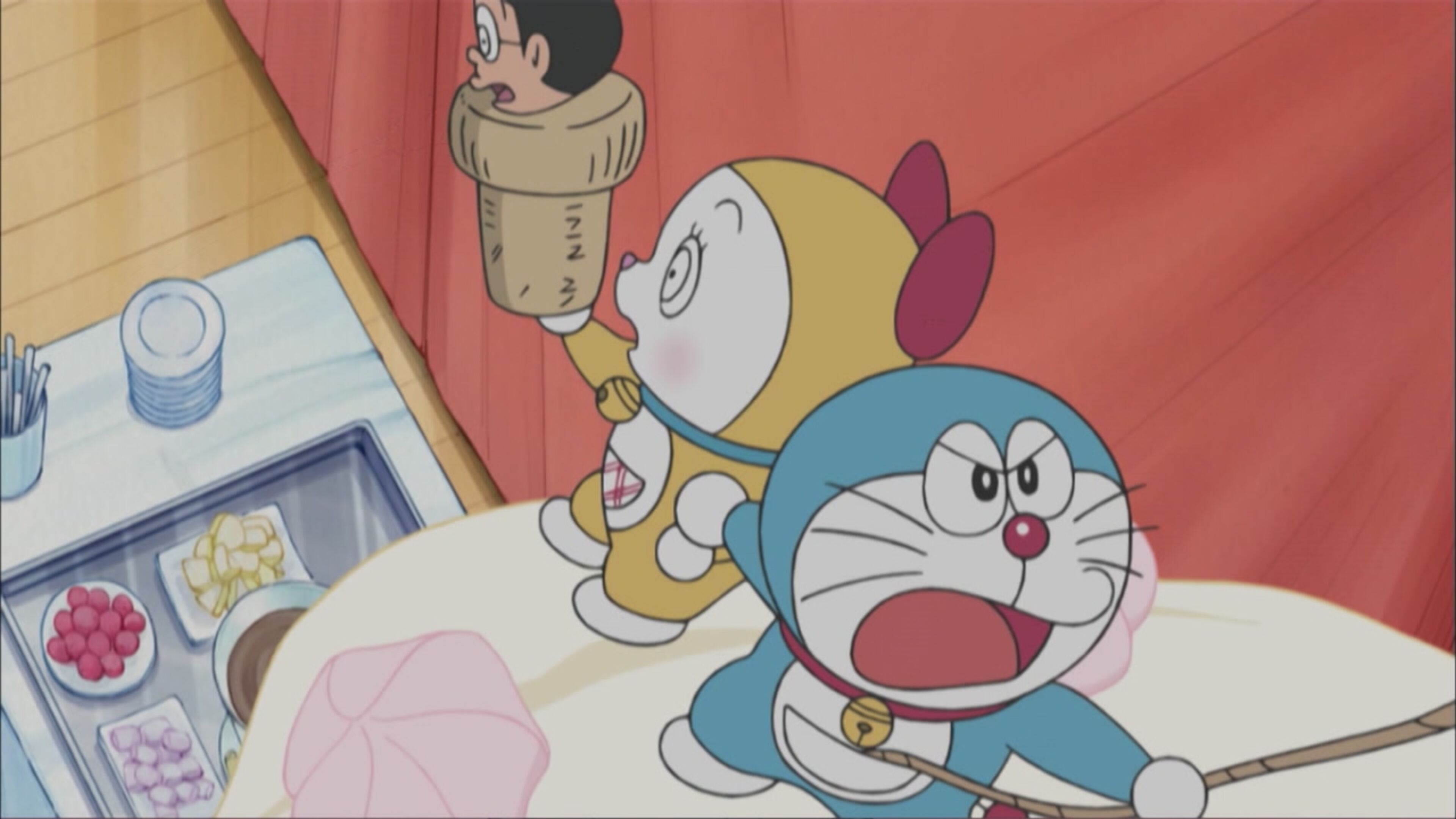 Doraemon - S1 Ep.1153 - Fuga dalla torta natalizia/Pattinaggio nell'Era Glaciale