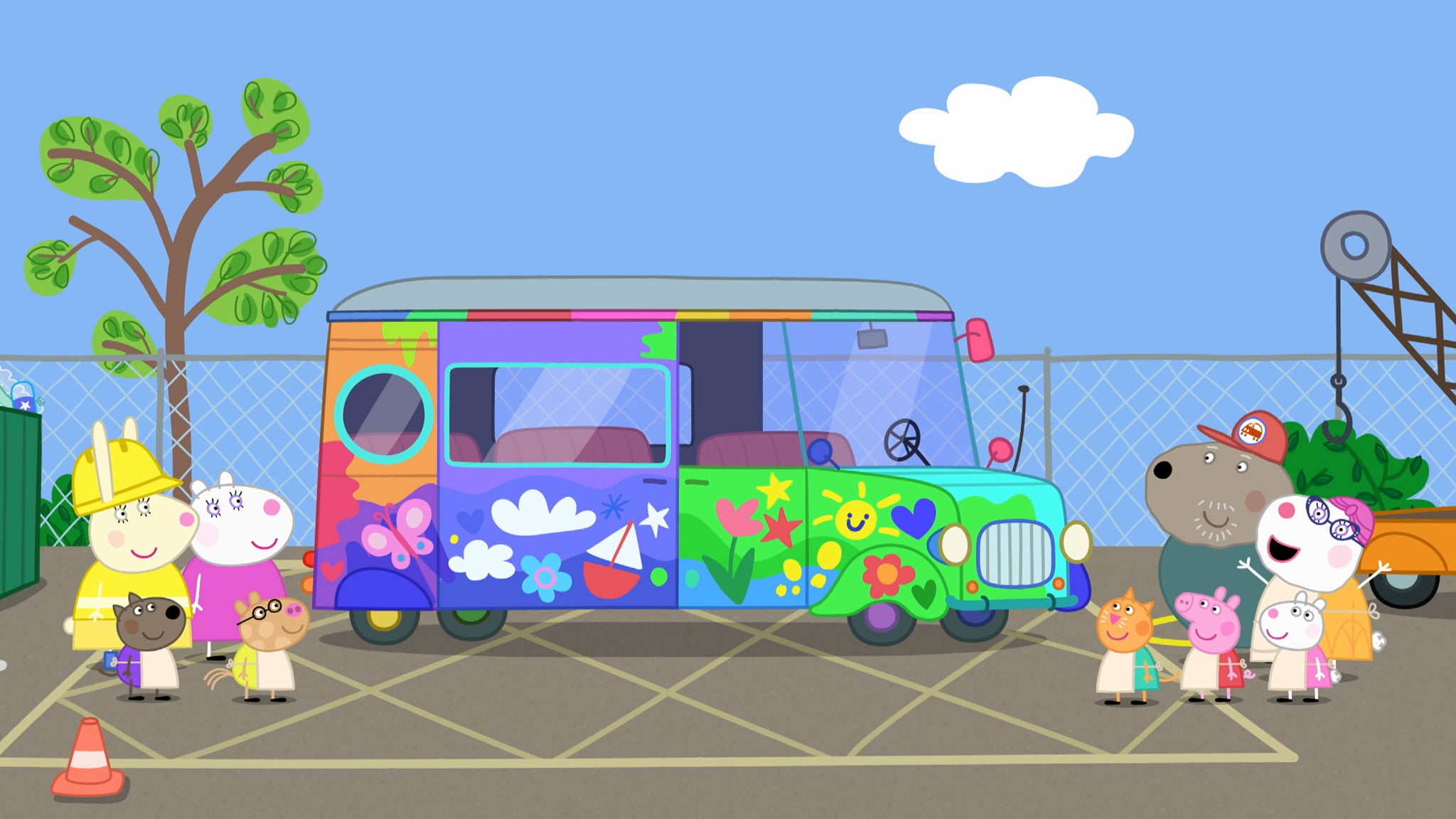 Peppa Pig - S11E8 - Minivan dell'arte