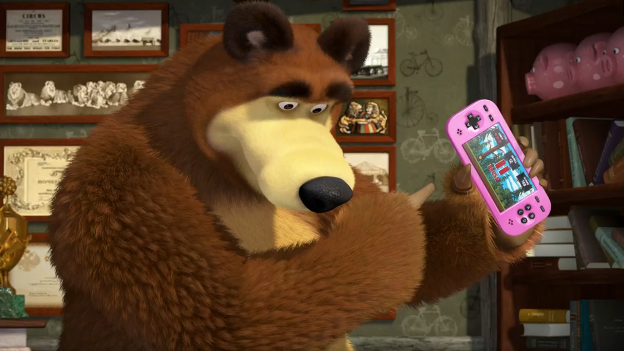 Masha e Orso - S3E7 - Game over