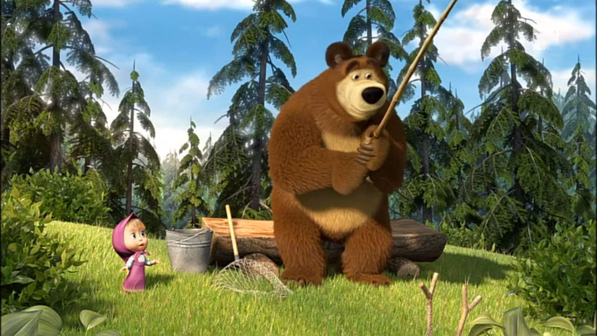 Masha e Orso - S1E8 - Masha e Orso vanno a pescare