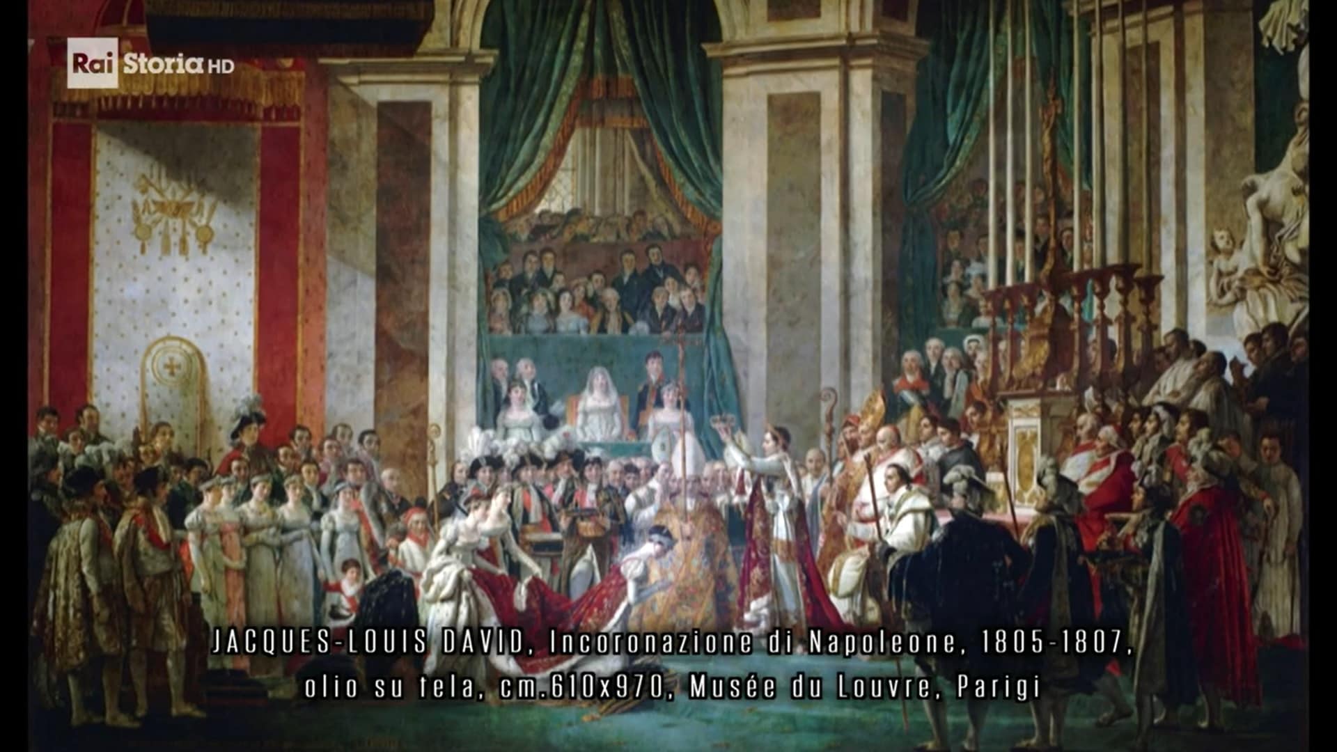 Iconologie Quotidiane. Jacques-Louis David. L'incoronazione di Napoleone pt.3
