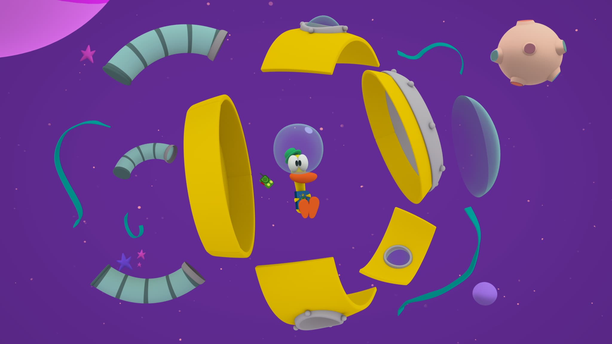 Pocoyo - S5E50 - Pato nello spazio - Prima parte