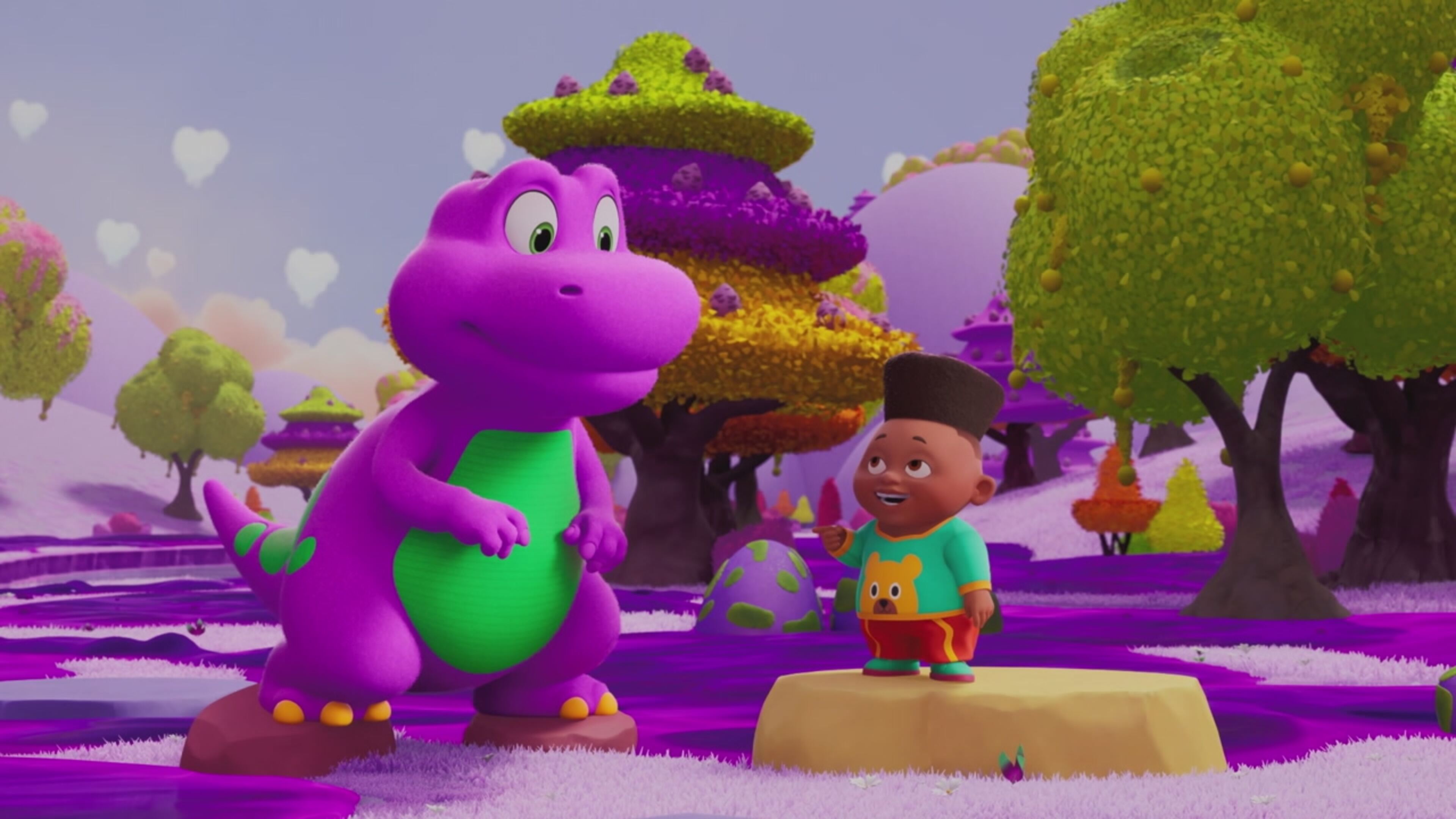 Il mondo di Barney - S1 Ep.1 - Il pavimento di gelatina viola