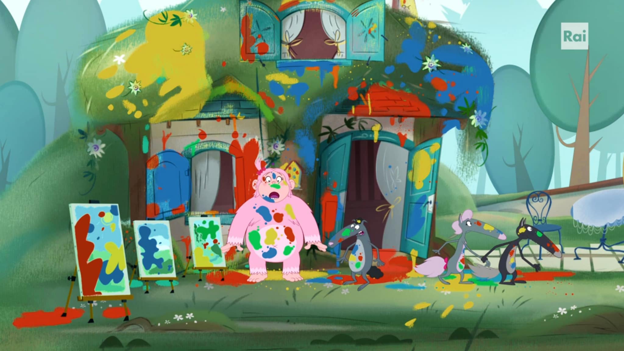 Lupo - S2E22 - Il lupo che voleva dipingere le nuvole