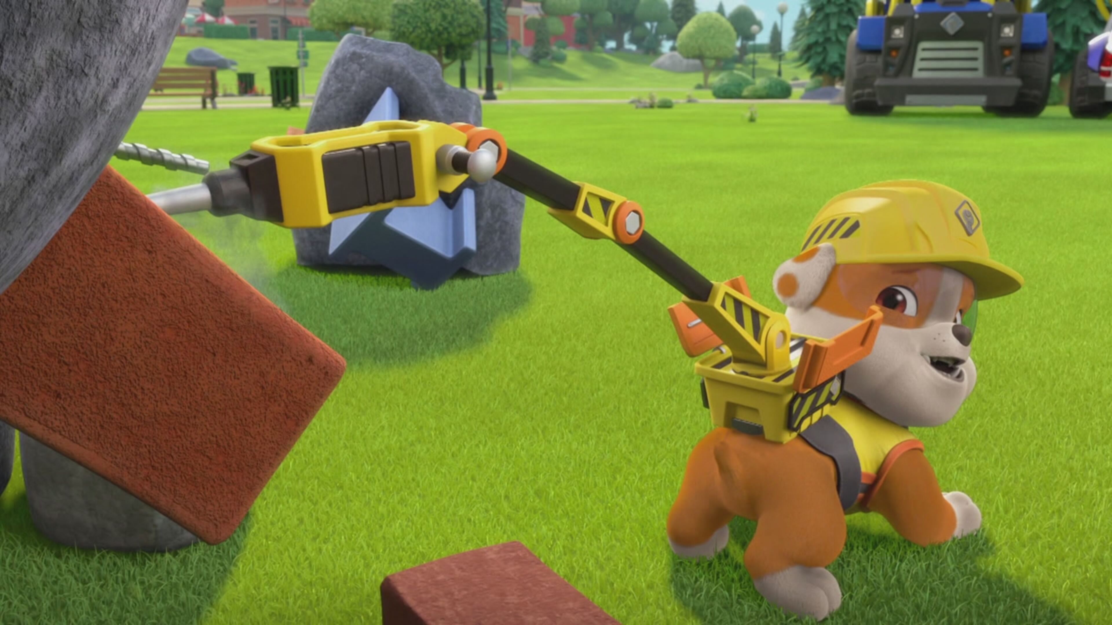 Rubble  Crew - S1 Ep.21 - La squadra sistema il palco del talent show/La squadra costruisce gli strumenti musicali