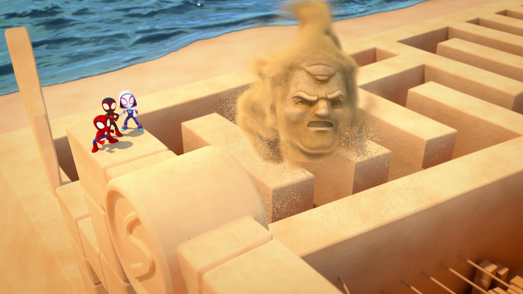 Spidey e i suoi fantastici amici - S2E7 - La trappola di sabbia / Troppo divertimento