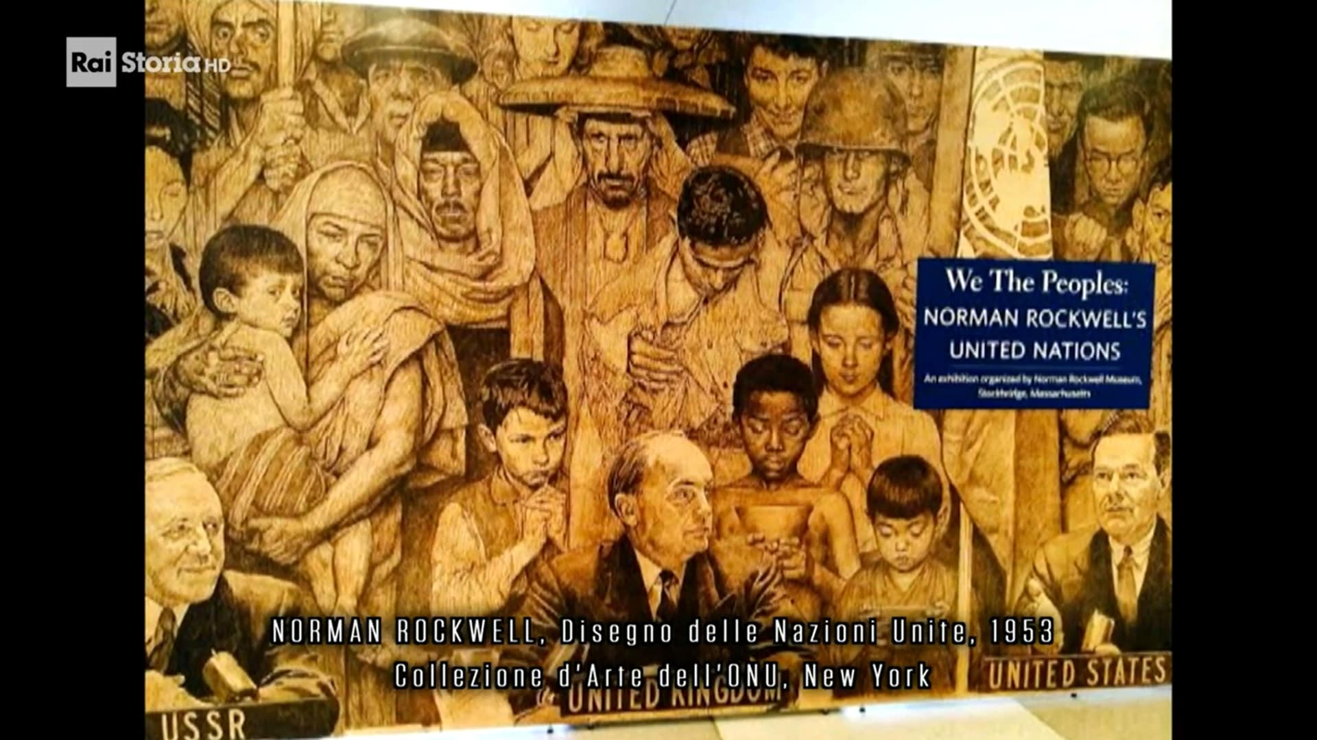 Iconologie quotidiane Norman Rockwell, The Golden Rule