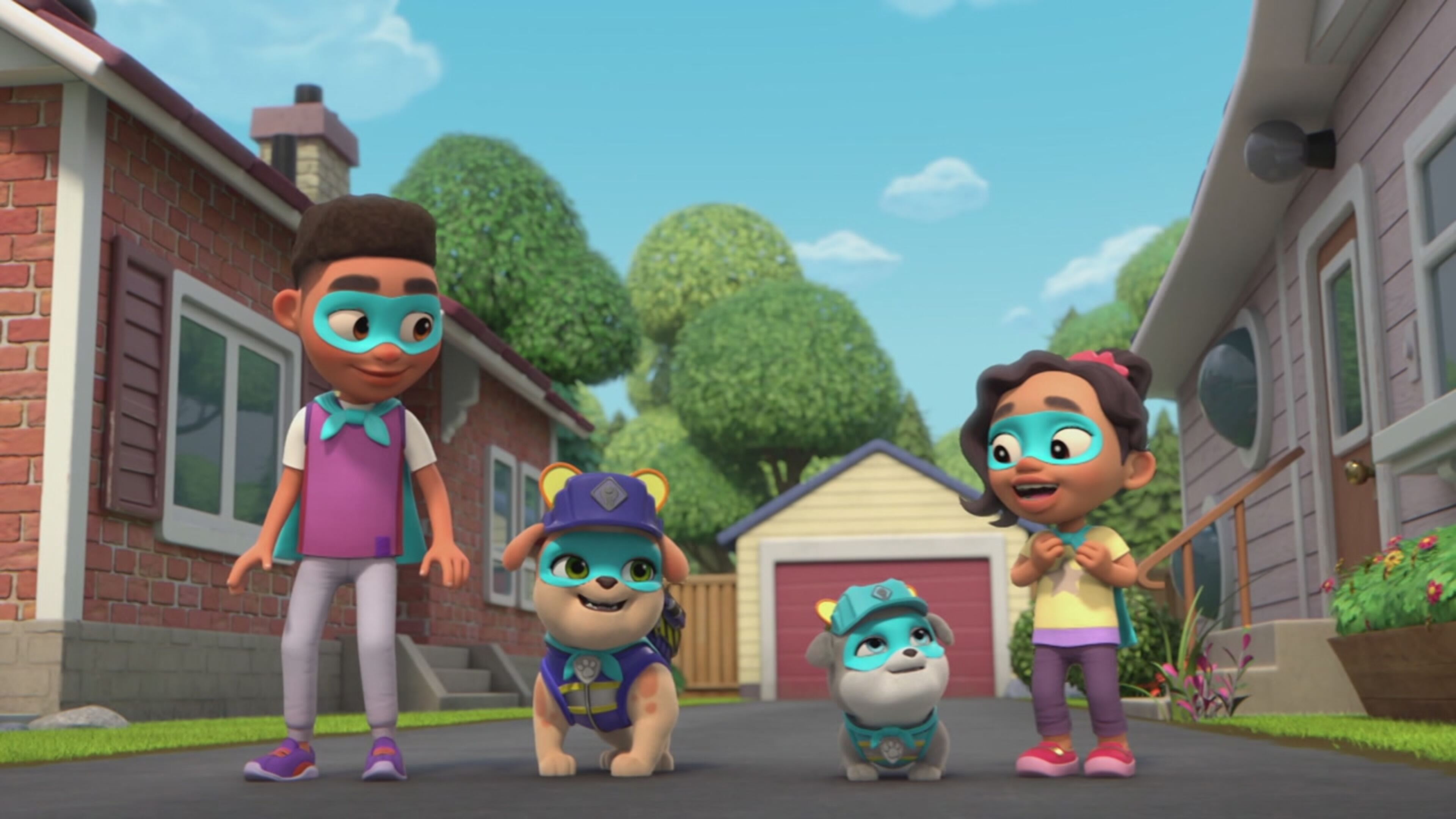 Rubble  Crew - S2 Ep.7 - La squadra costruisce un letto sonoro a Charger / La squadra costruisce un parco giochi per Super Scoiattolo Trottolo