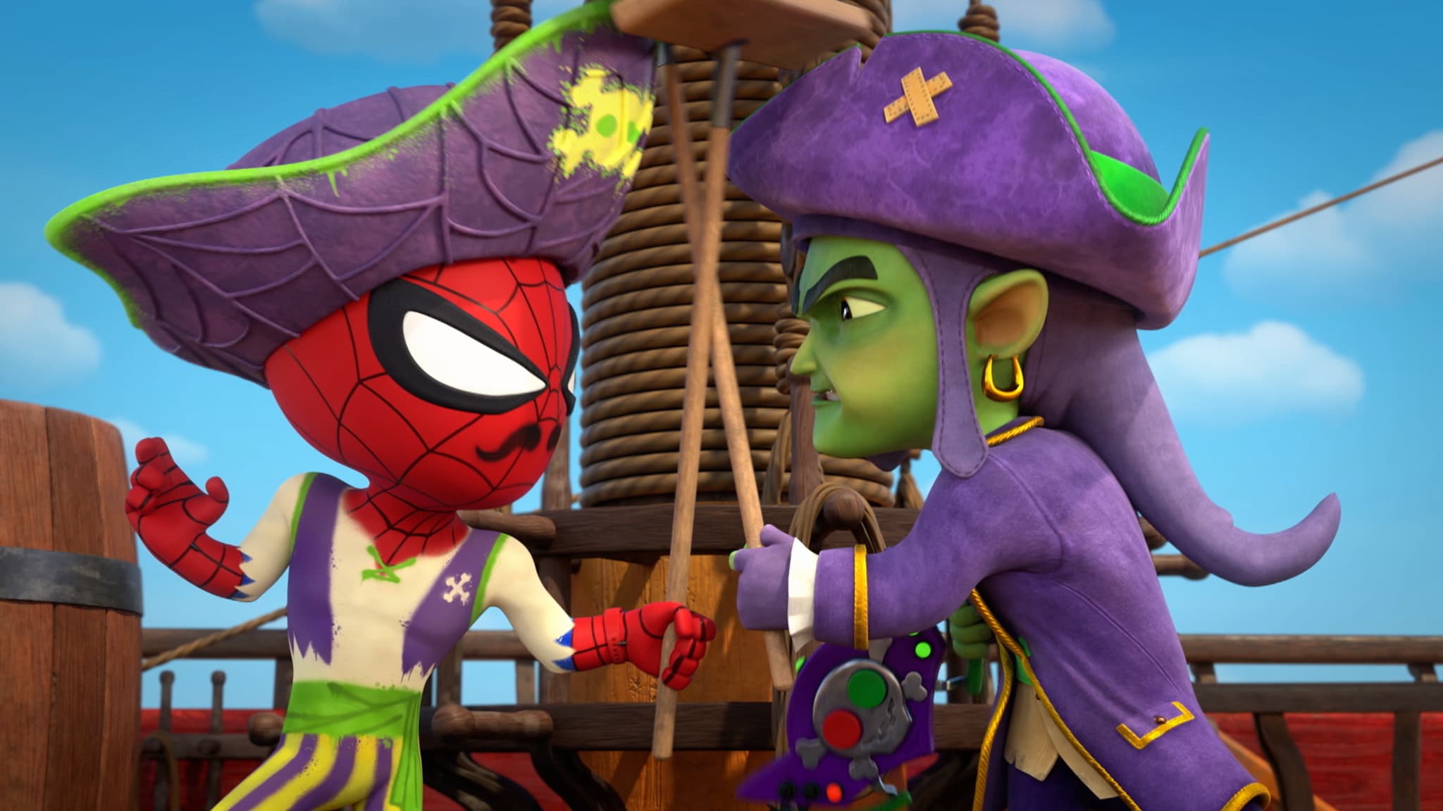 Spidey e i suoi fantastici amici - S2E14 - Il saccheggio dei pirati / Robot cattivo