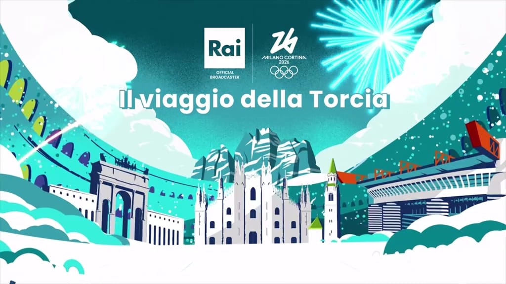 Olimpiadi Invernali: Milano Cortina 2026 - Il viaggio della Torcia del 16/12/2025