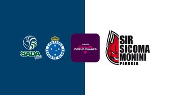 Sada Cruzeiro - Sir Sicoma Monini Perugia