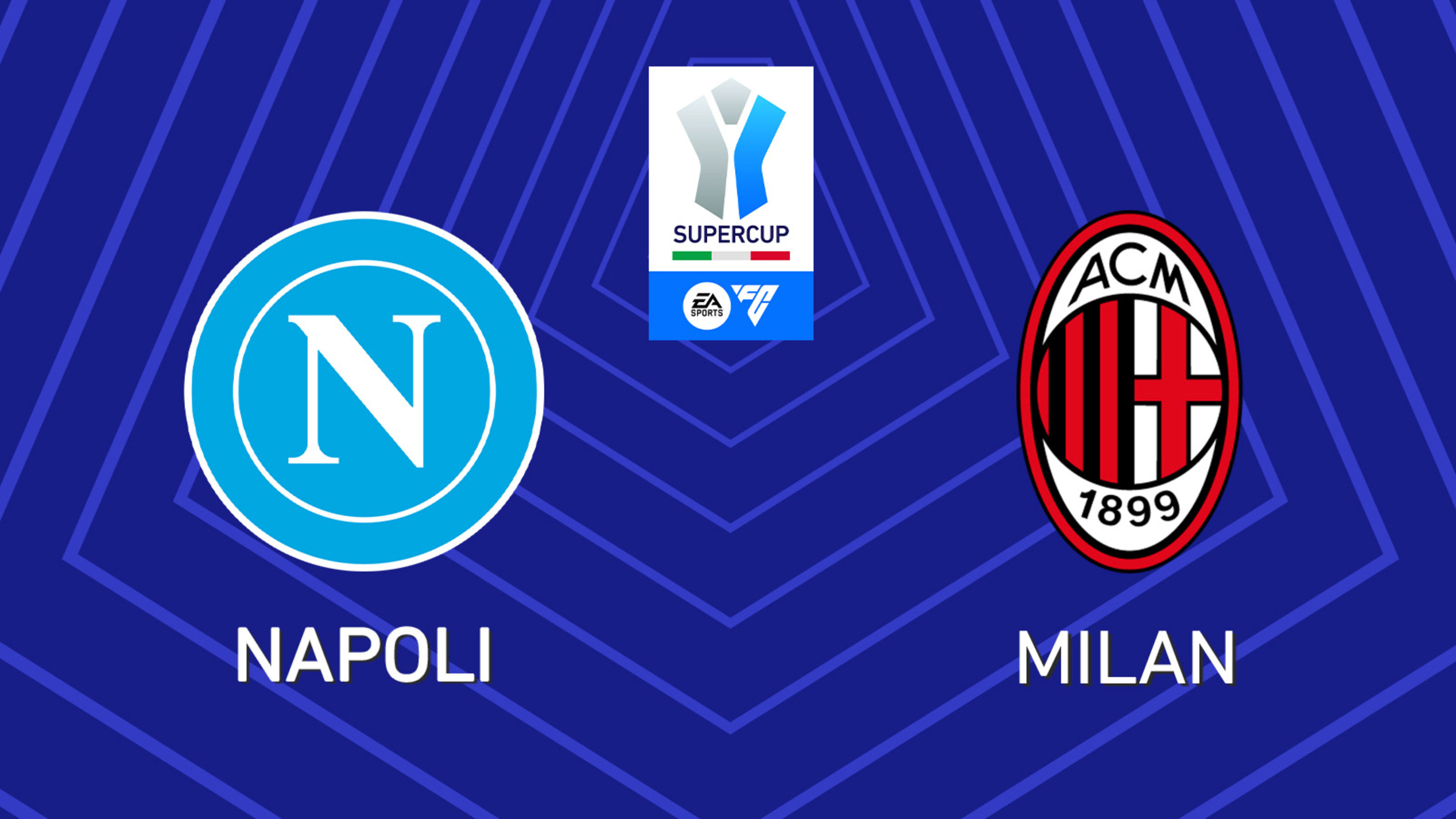 Napoli - Milan - Supercoppa Italiana - Semifinale