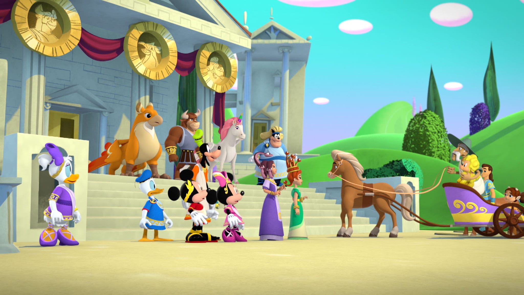 Topolino e la Casa del Divertimento - S1E19 - La Festa degli eroi / Chissà dov'è finita Wanda