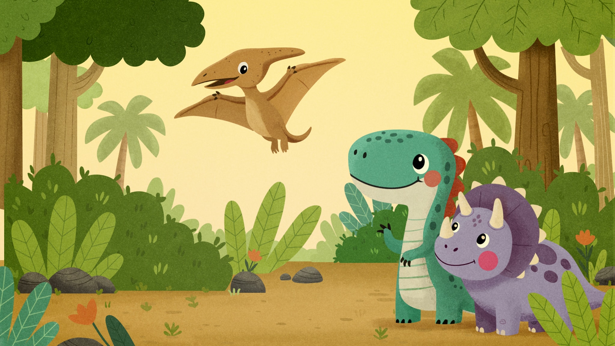 Buonanotte con Carolina - Storie e letterine - S1E19 - Dino e Rino e la forza dell'amicizia