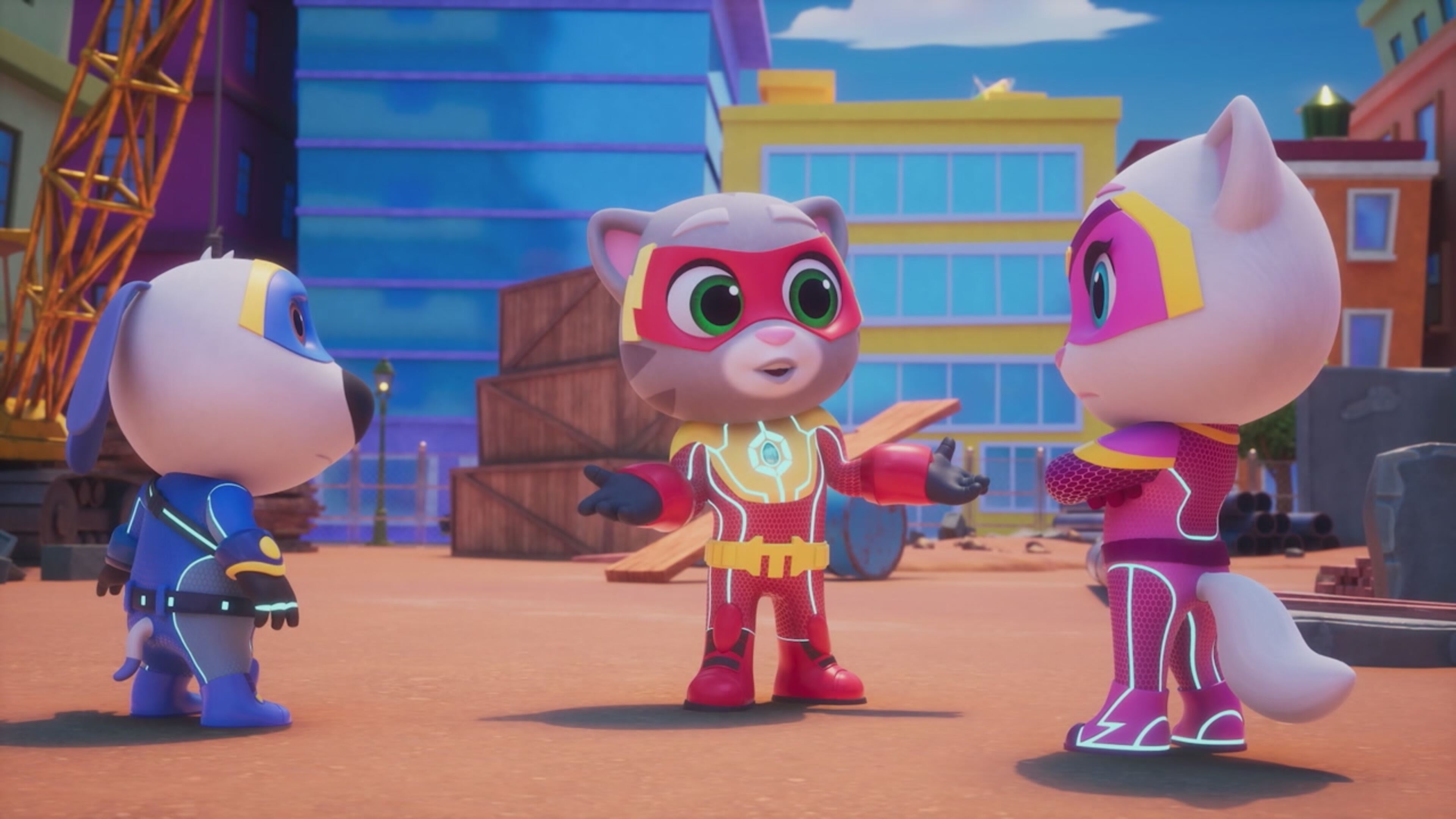 Talking Tom Heroes: super amici - S1 Ep.1 - Il pugno volante di Tom