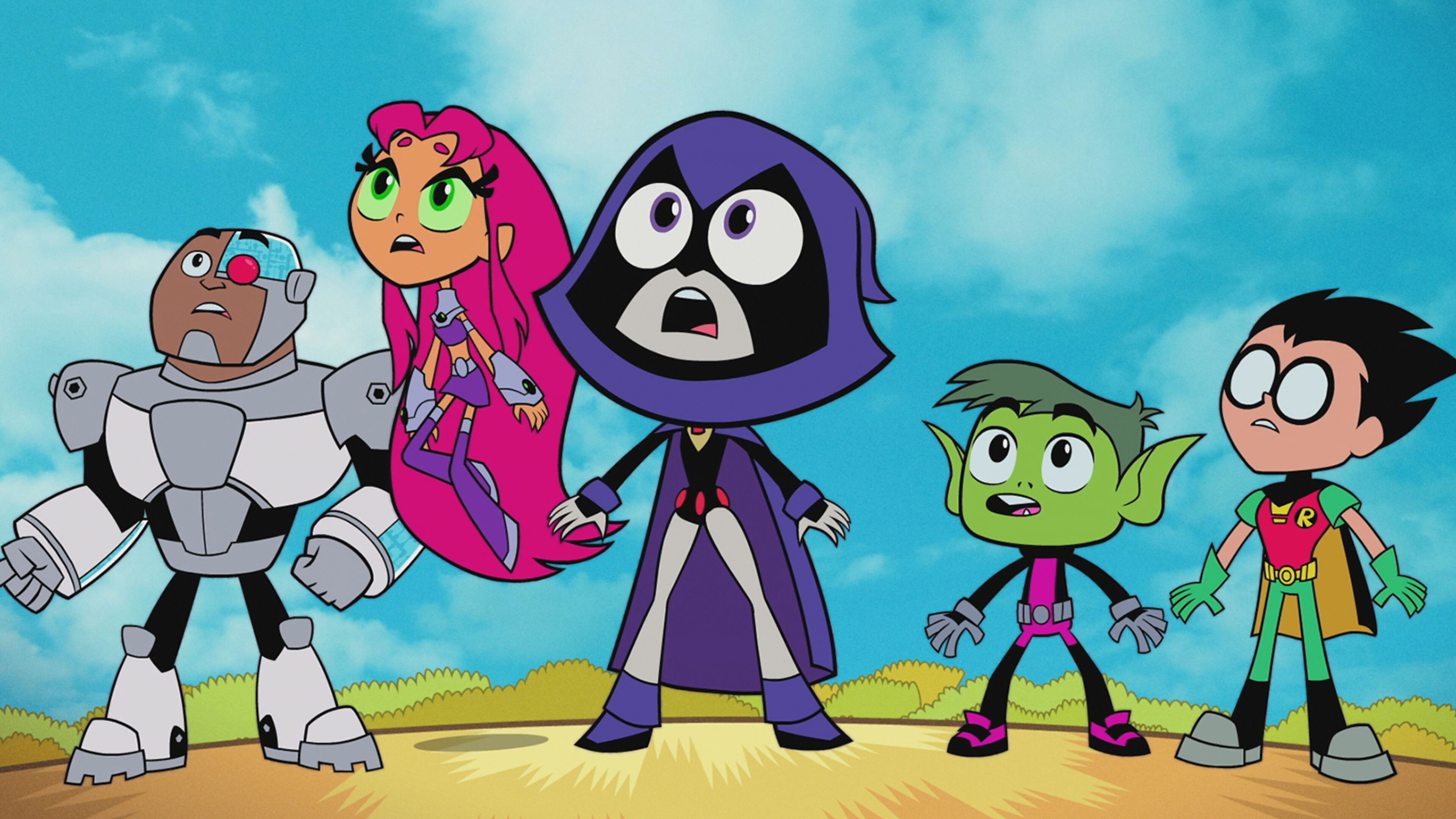 I Teen Titans Go guardano Space Jam - I Teen Titans Go guardano Space Jam