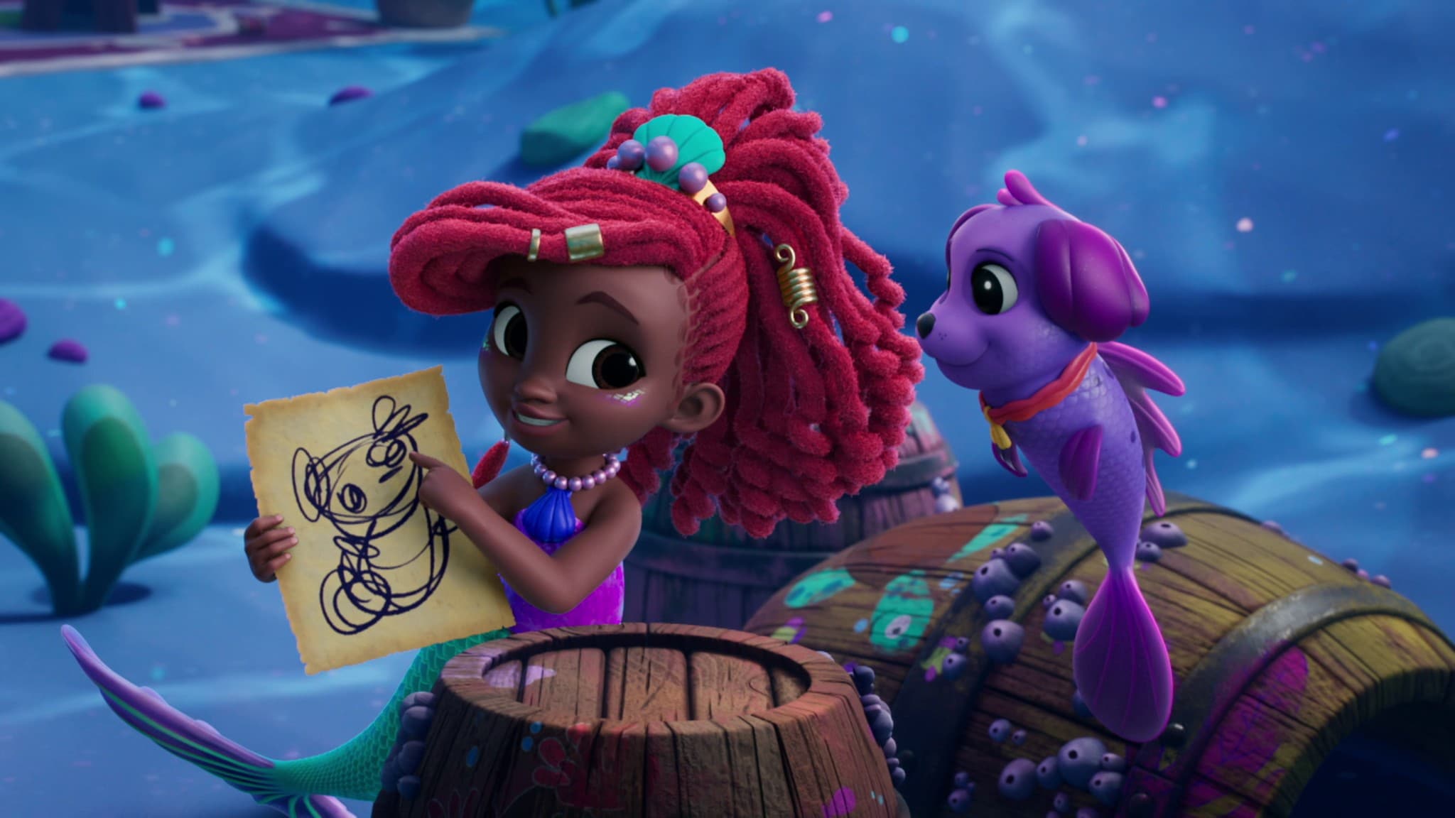 Ariel - S1E18 - La cagnolina-pesce smarrita / I Nuota-Scout