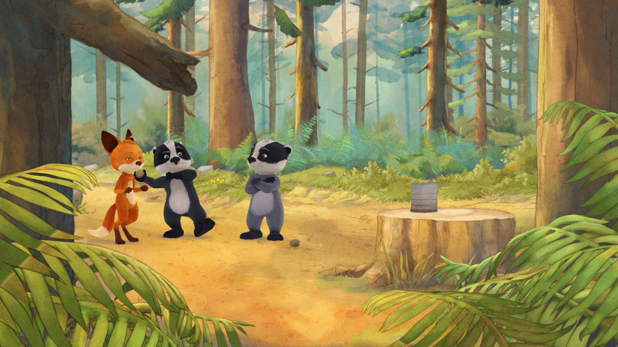 La famiglia Volpitassi - S2E12 - Il tunnel misterioso