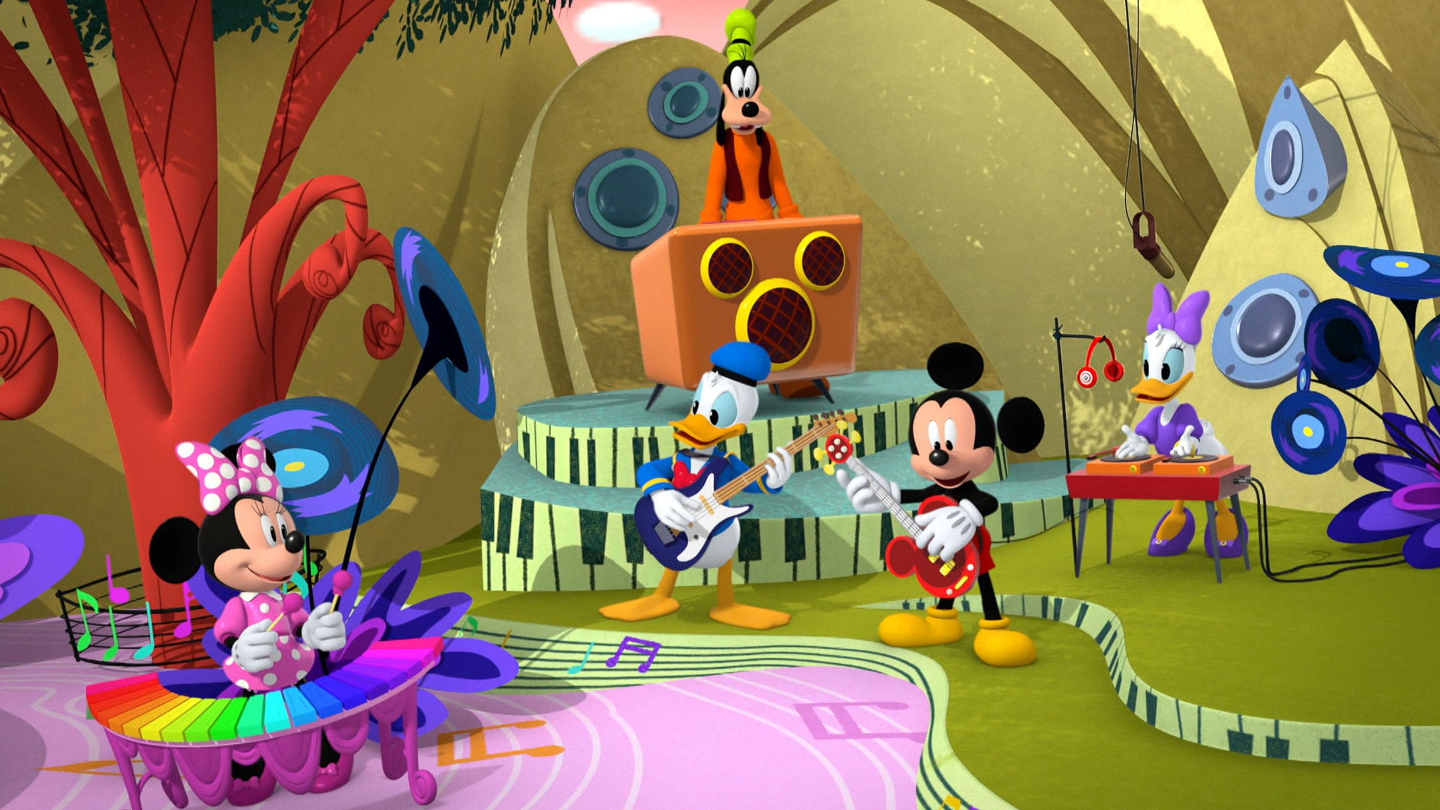 Topolino - La casa del divertimento - S3E63 - Spasso-In-Musica! / Fiocchi e bottoni mancanti!