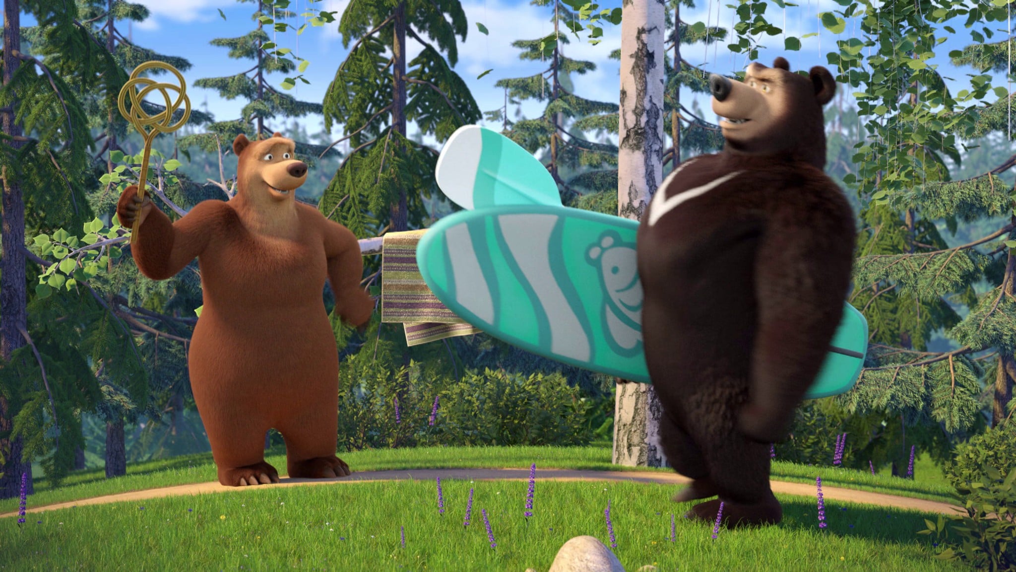 Masha e Orso - S7E24 - Nascondino nella nebbia