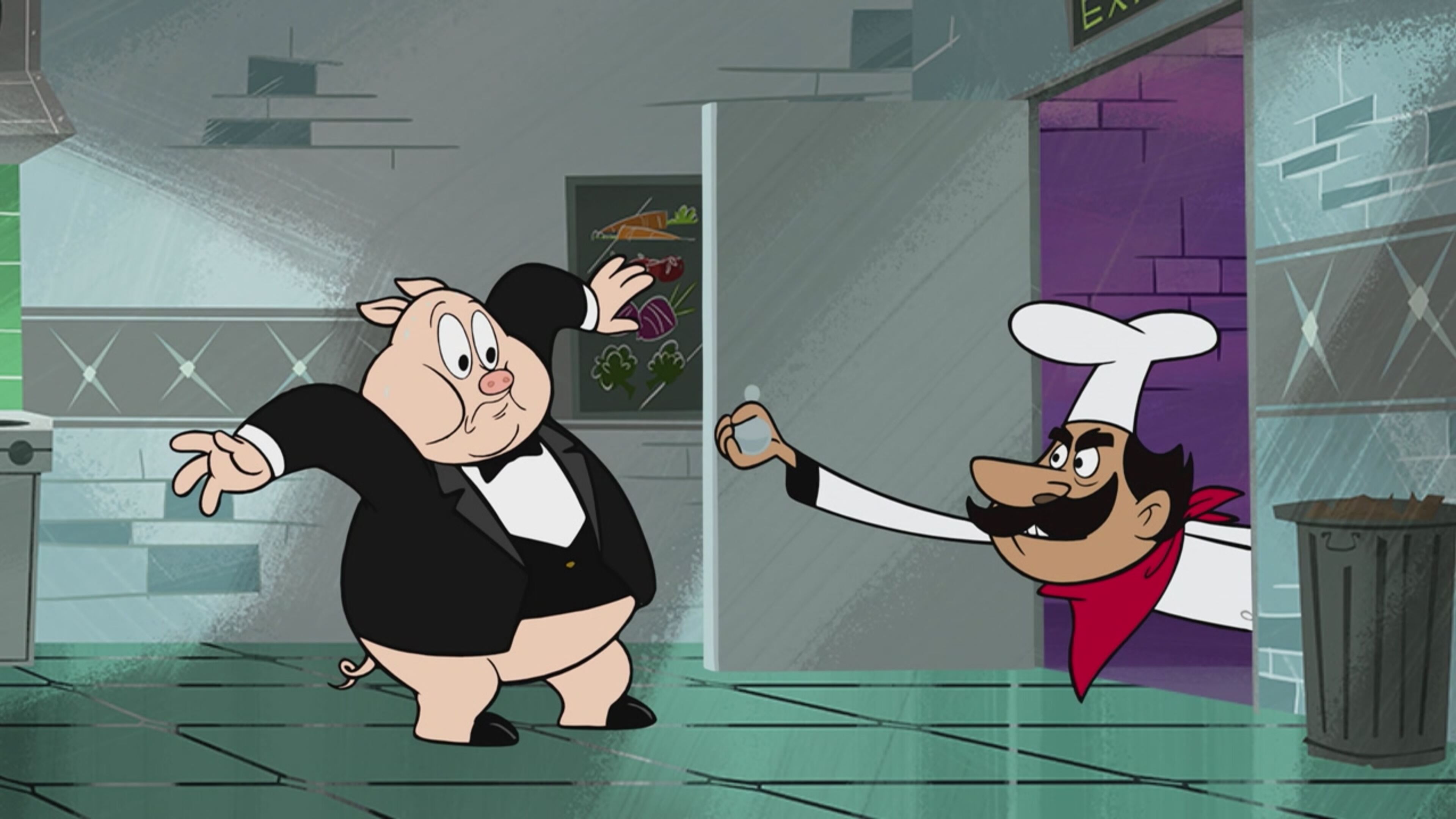 New Looney Tunes - S2 Ep.4 - Sam e il treno proiettile/ Anatra al maiale