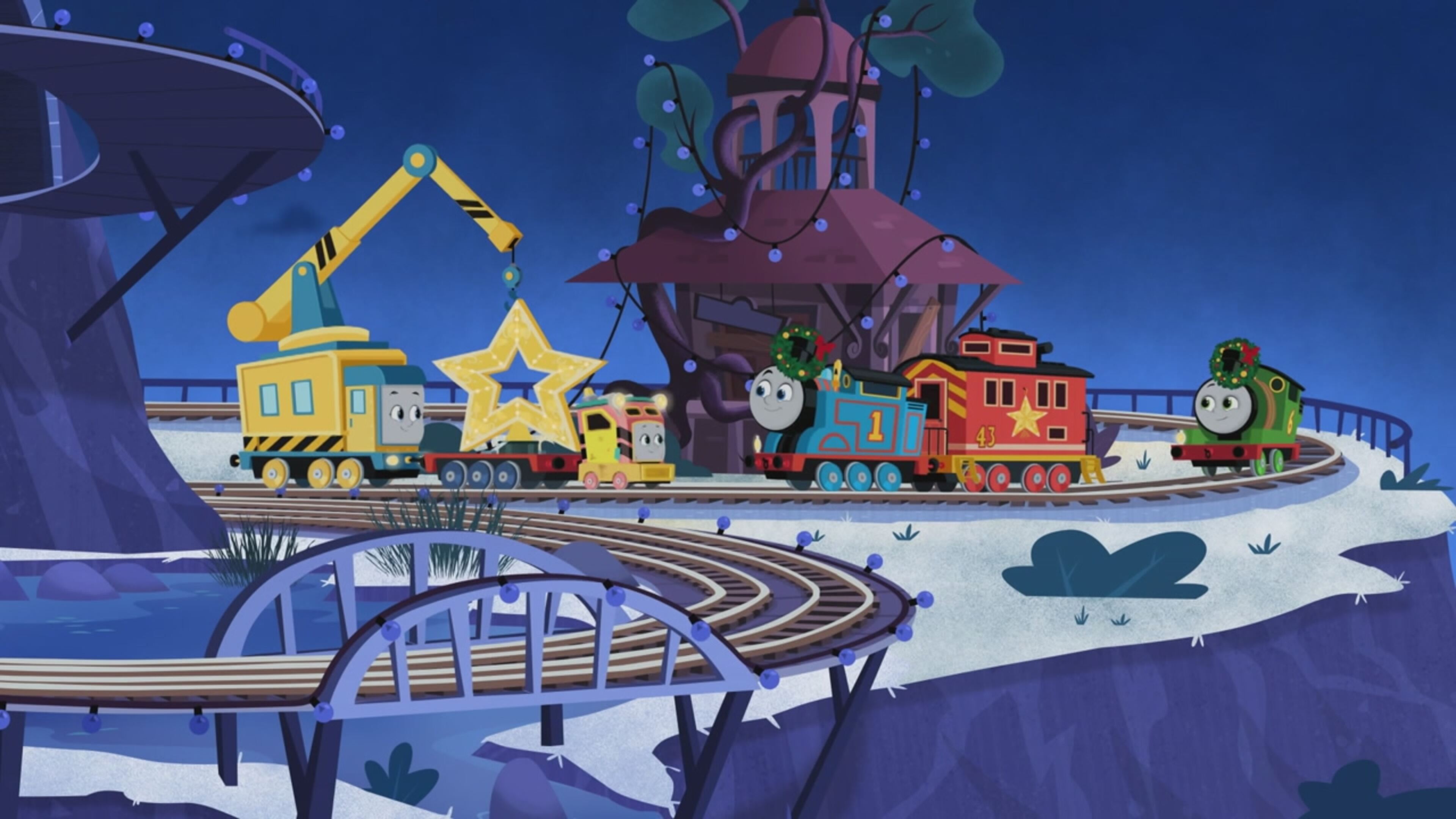 Il Trenino Thomas - S26 Ep.13 - La montagna di Natale