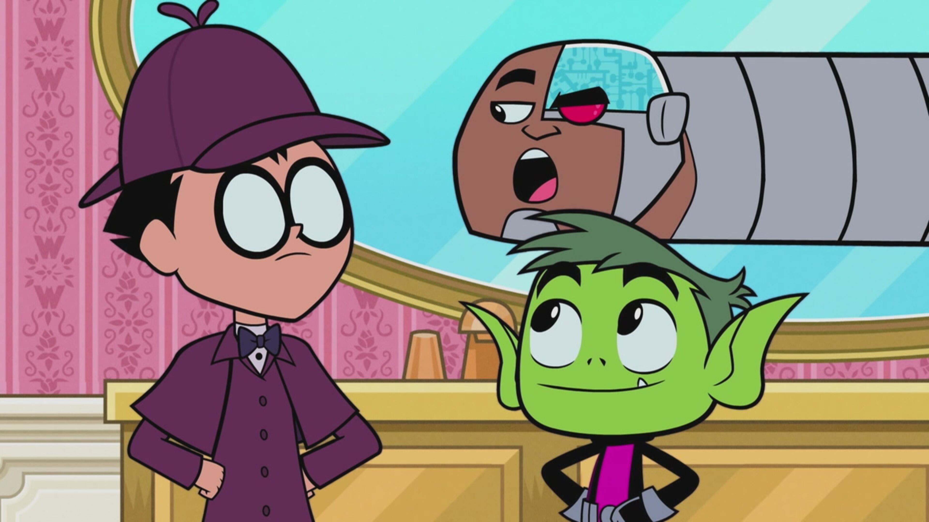 Teen Titans Go! - S7 Ep.38 - Il mistero del bagno
