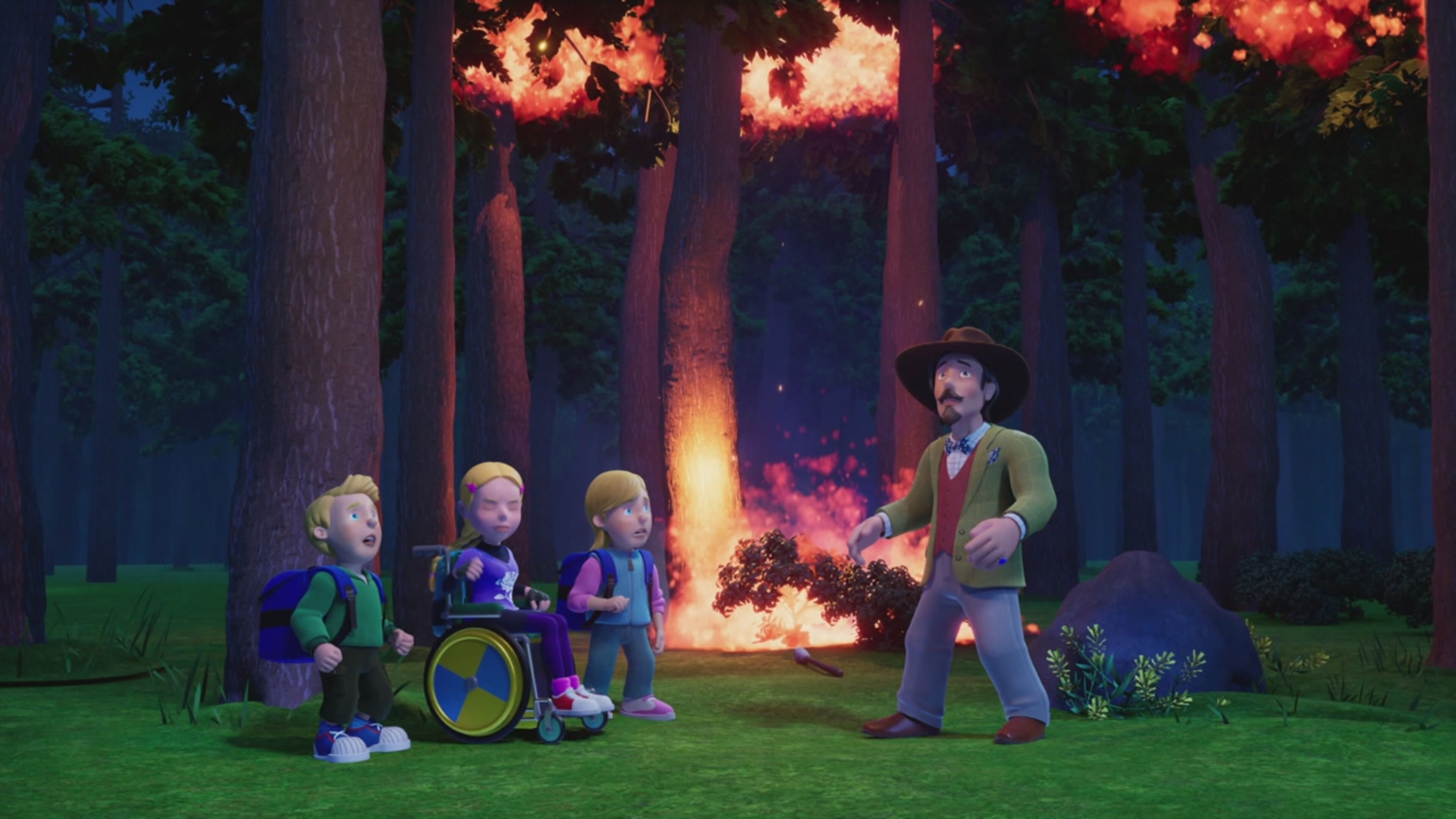 Sam il pompiere - S14 Ep.8 - L'antica via di Pontypandy