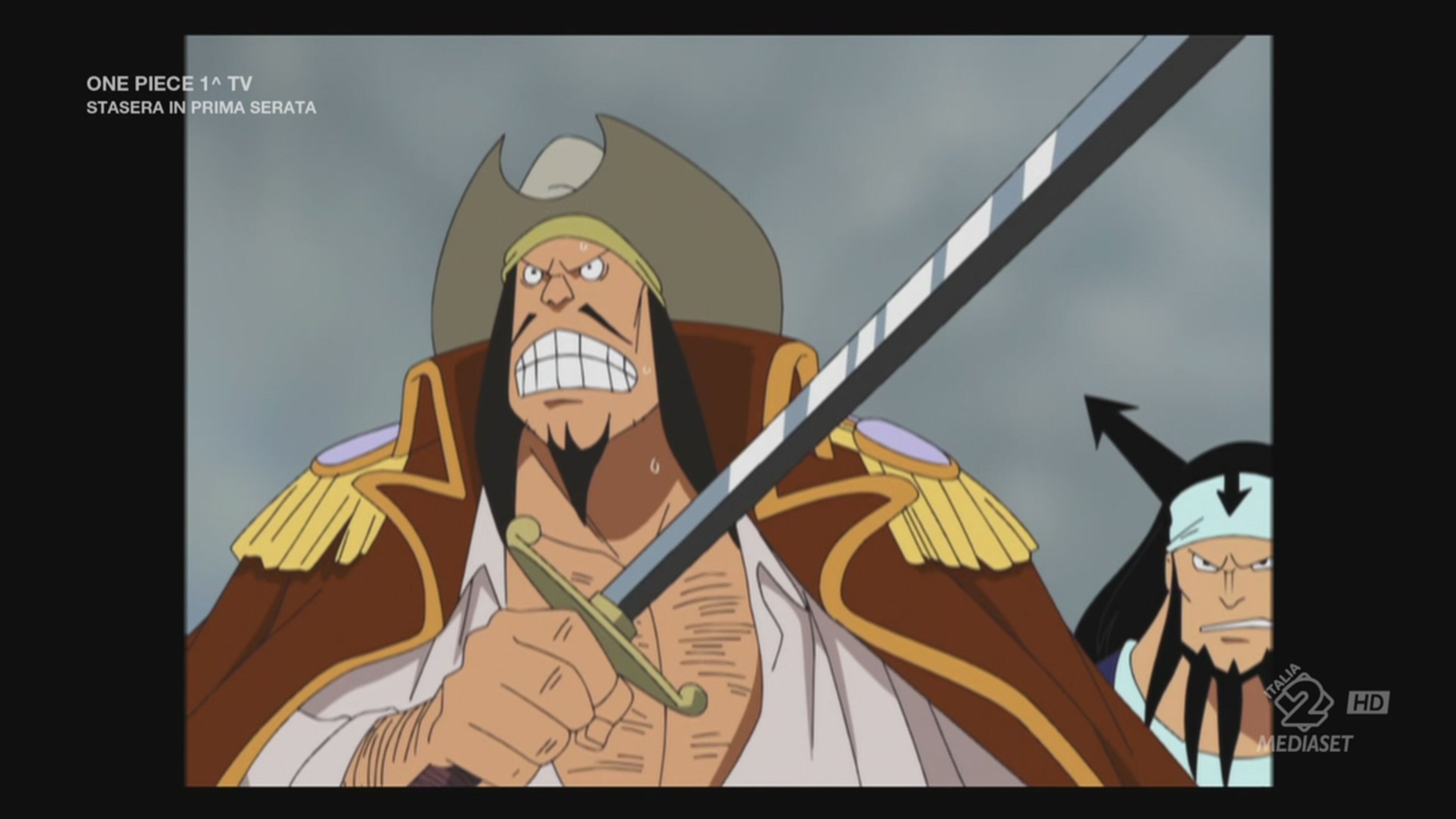One Piece 10 - S1 Ep18 L' attacco di Mihawk