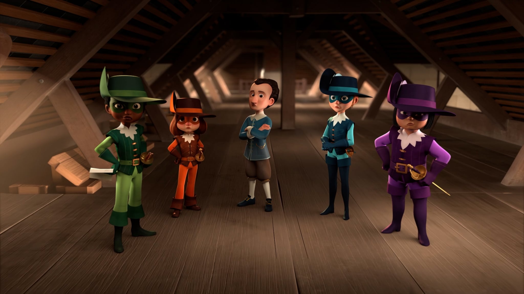 Le tre moschettiere - S1E17 - Scacco matto