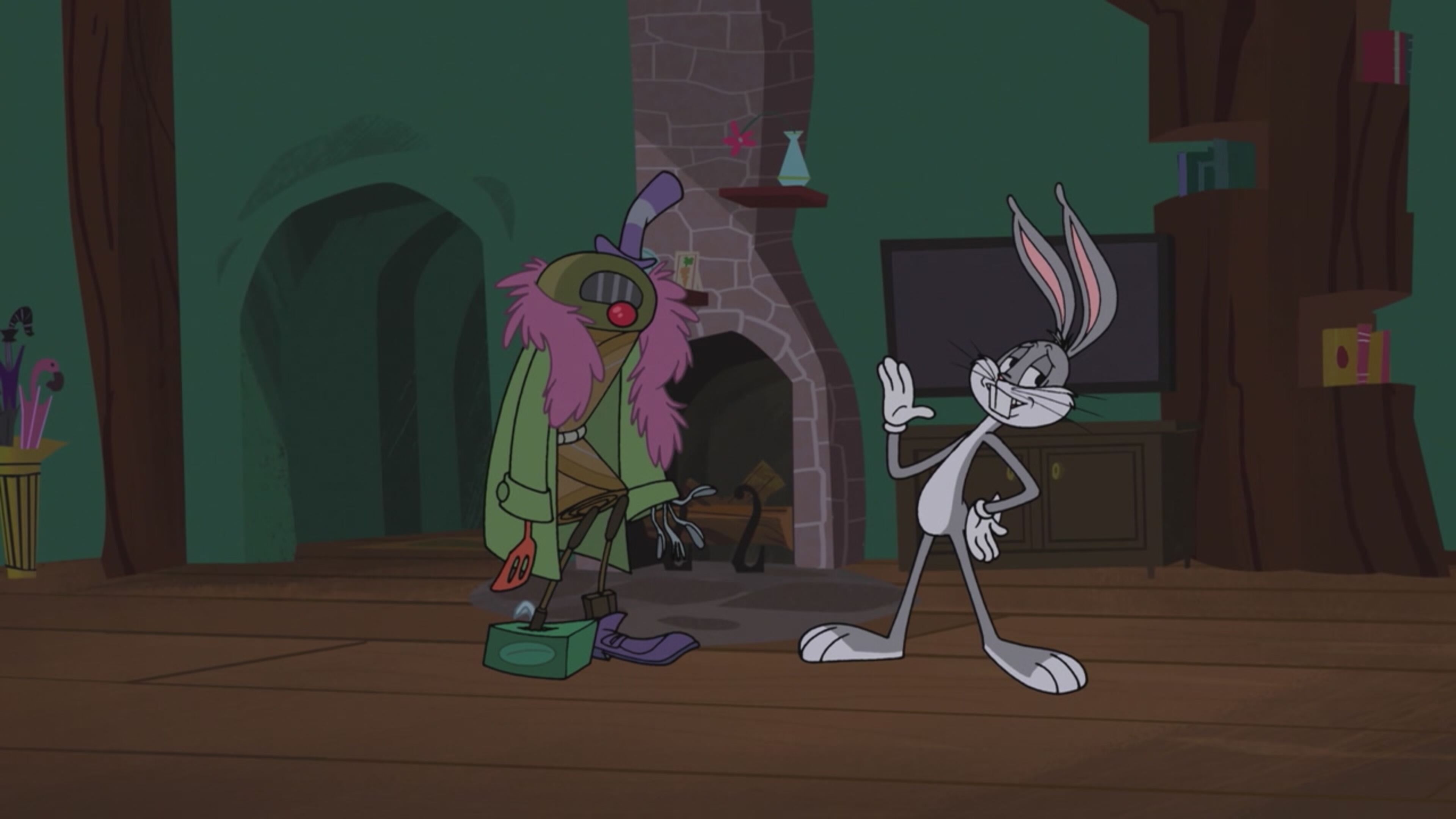 New Looney Tunes - S1 Ep.19 - Su con lo spirito!/La polvere sotto il letto