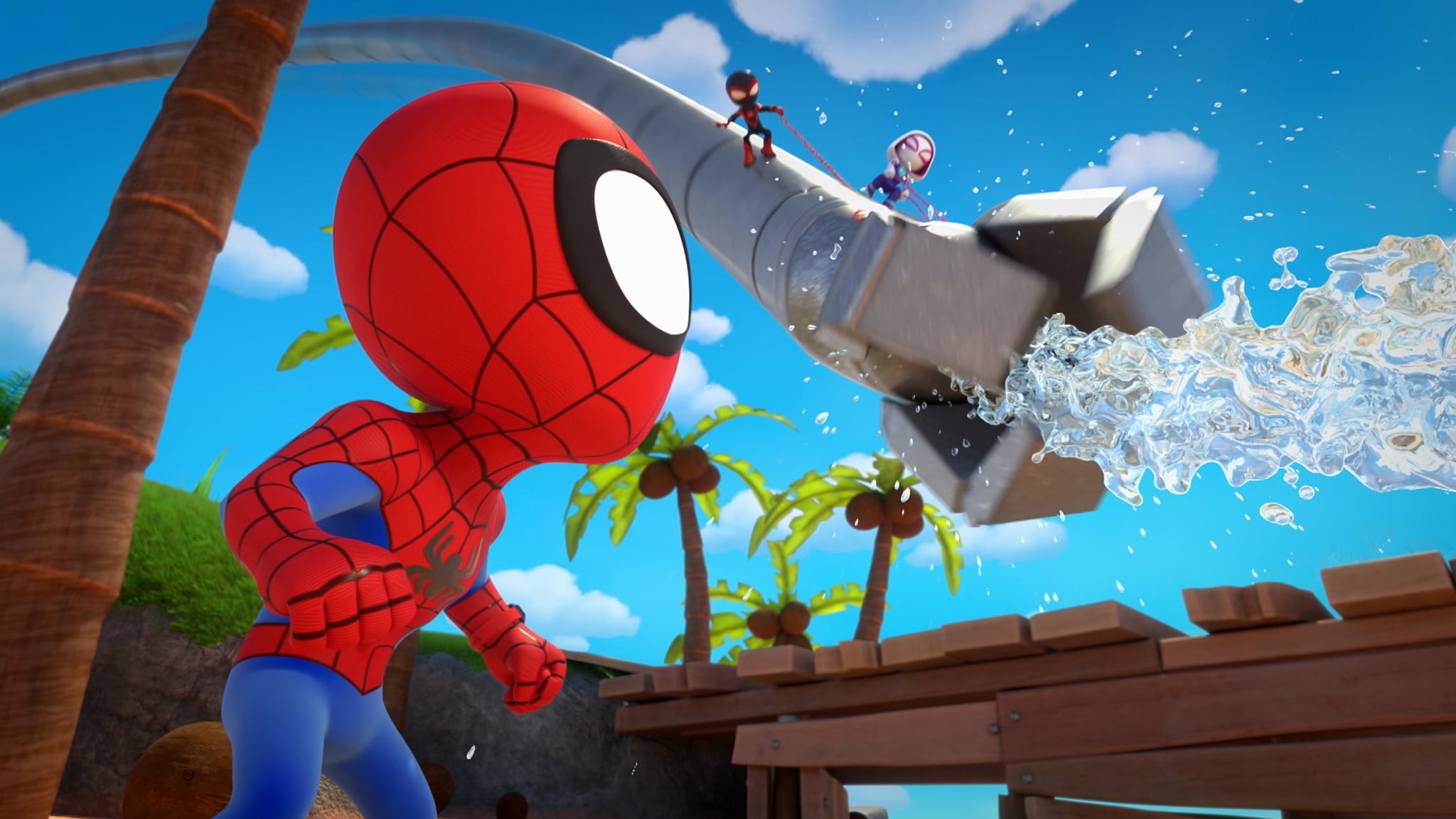 Spidey e i suoi fantastici amici - S2E16 - Spin salva la situazione / Problemi idrici