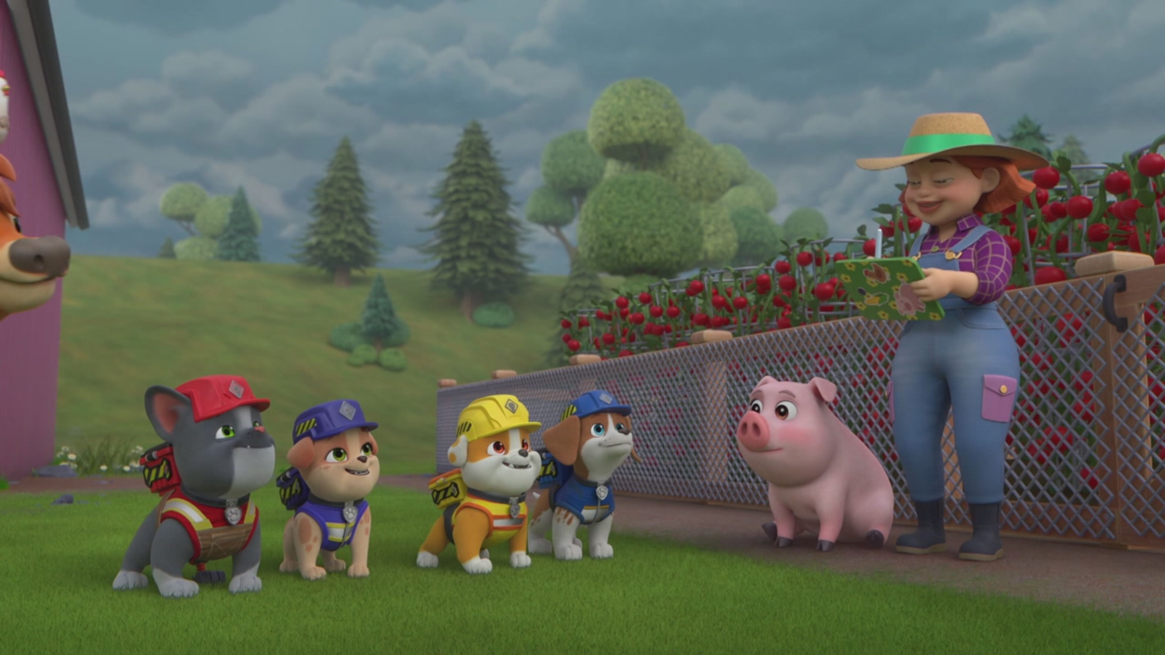 Rubble  Crew - S2 Ep.11 - La squadra costruisce un trampolino per il signor Ducky Doo. / La squadra costruisce un serbatoio per l'acqua piovana