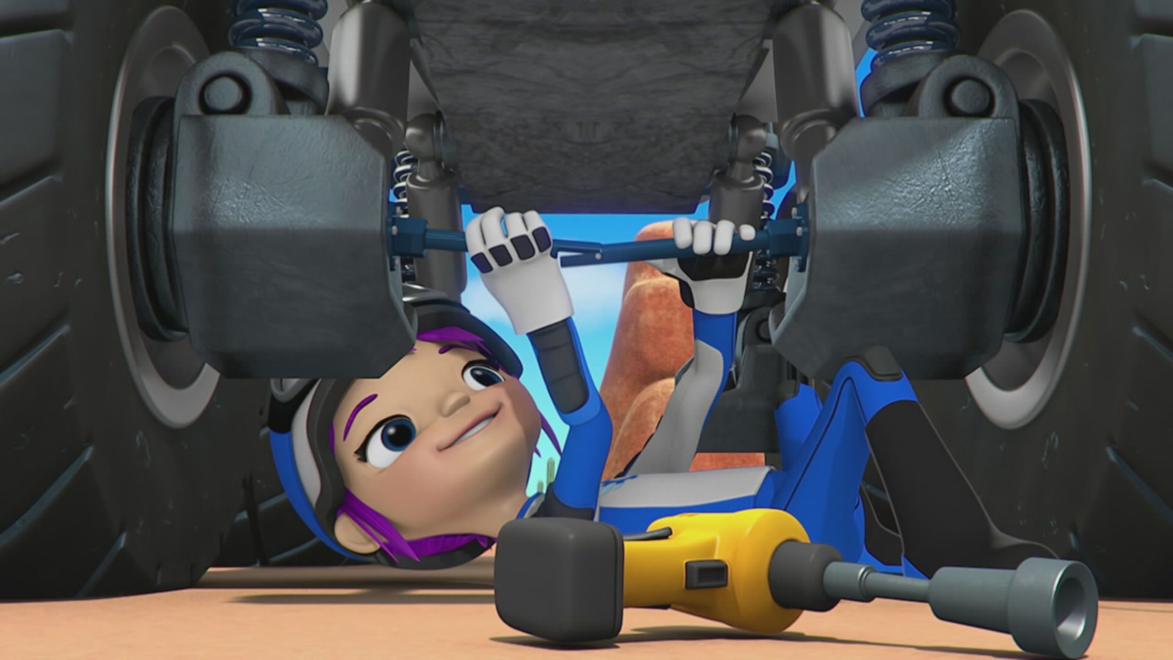 Blaze e le megamacchine - S5 Ep.12 - Il team dei meccanici